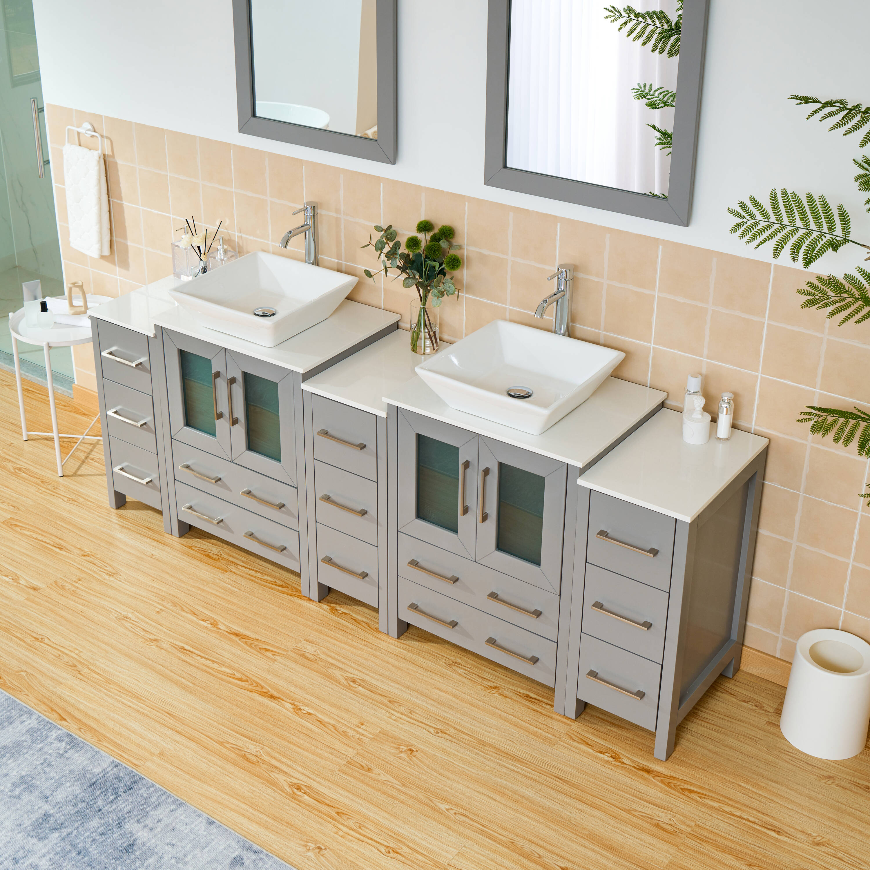 Vanity Art VA3124-84G Bath-Vanity-Combo - View #9