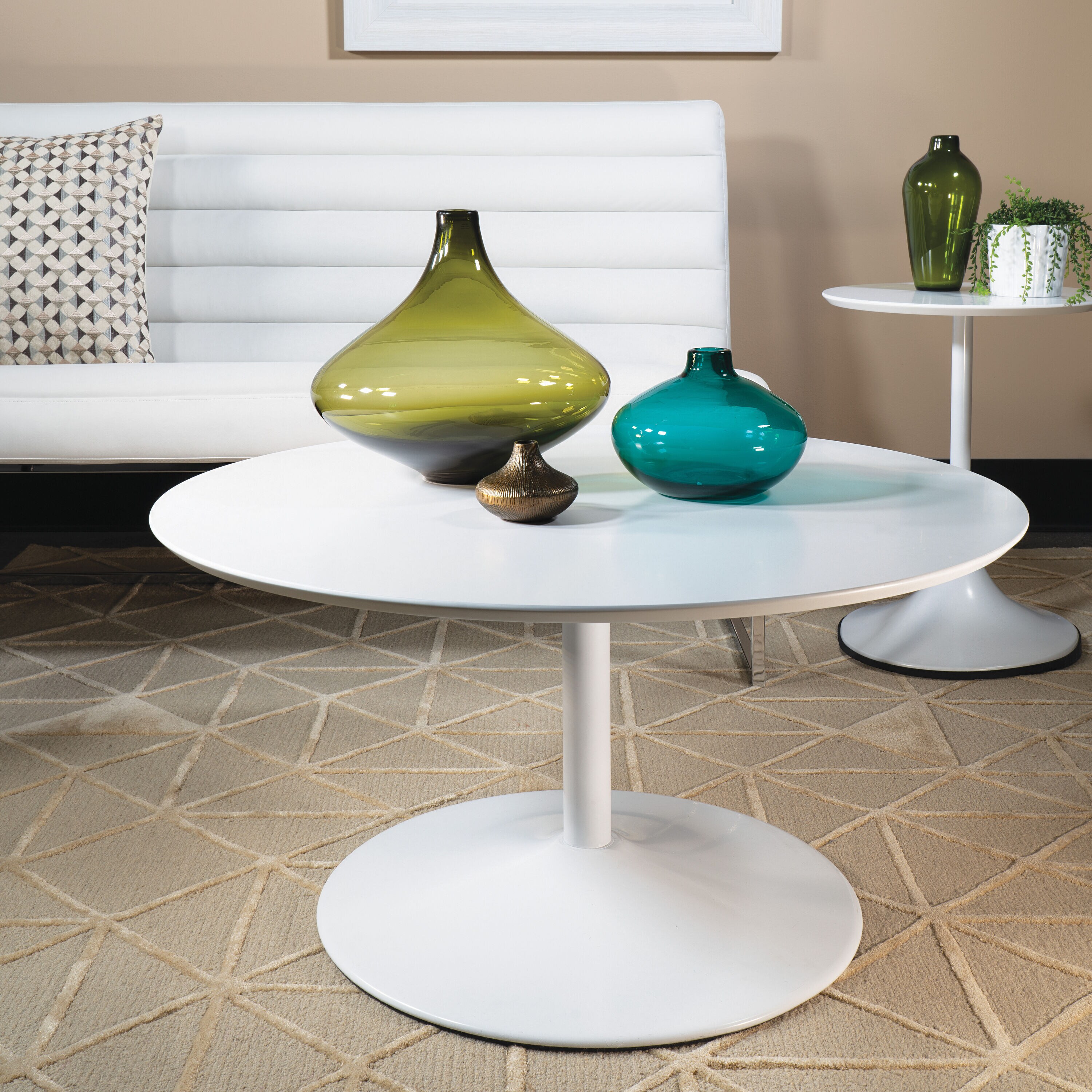 OSP Home Furnishings FLWA2140-WHT Coffee-Tables - View #2