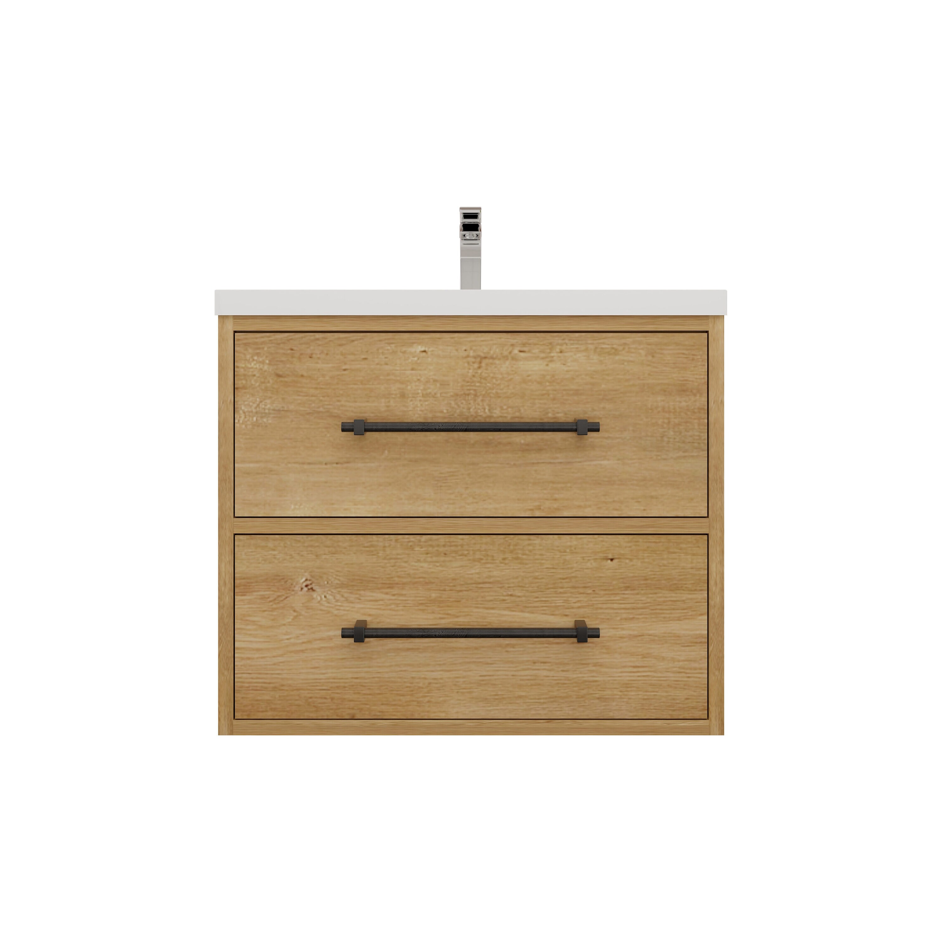 BV Better Vanity VICTORIA24WH-OAK Bath-Vanity-Combo - View #2