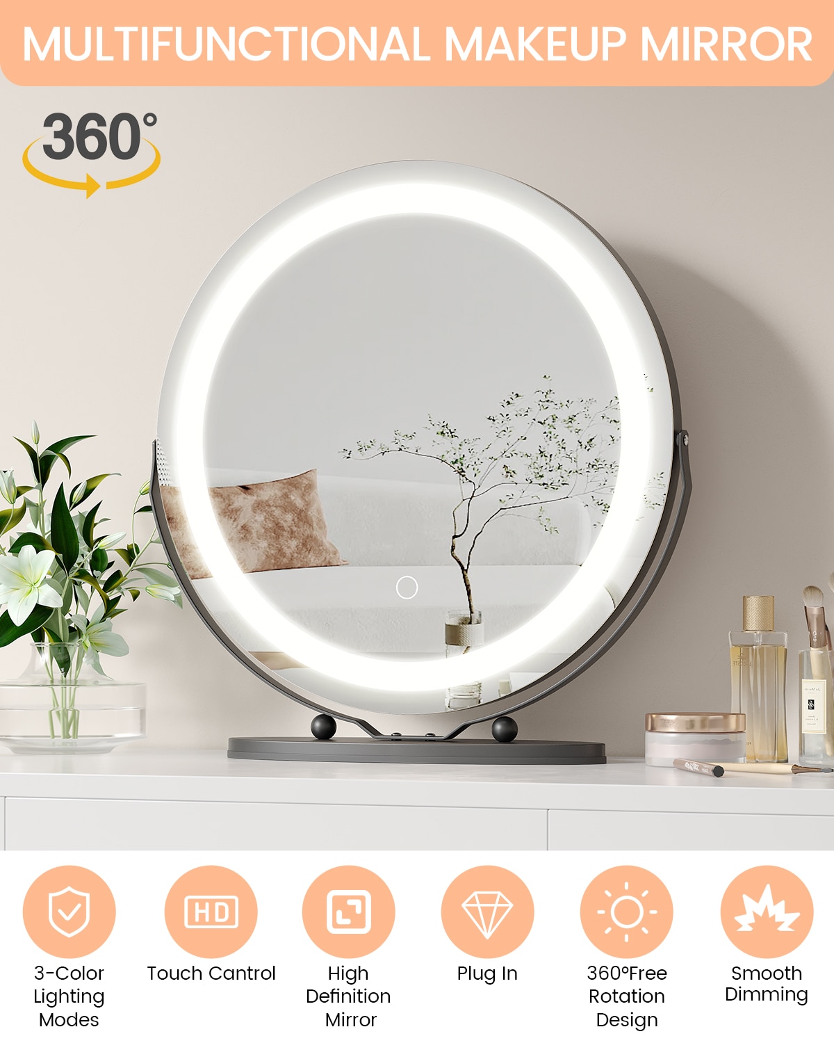 GAOMON LSPPJOK-6THUES5L4D Makeup-Mirrors - View #4