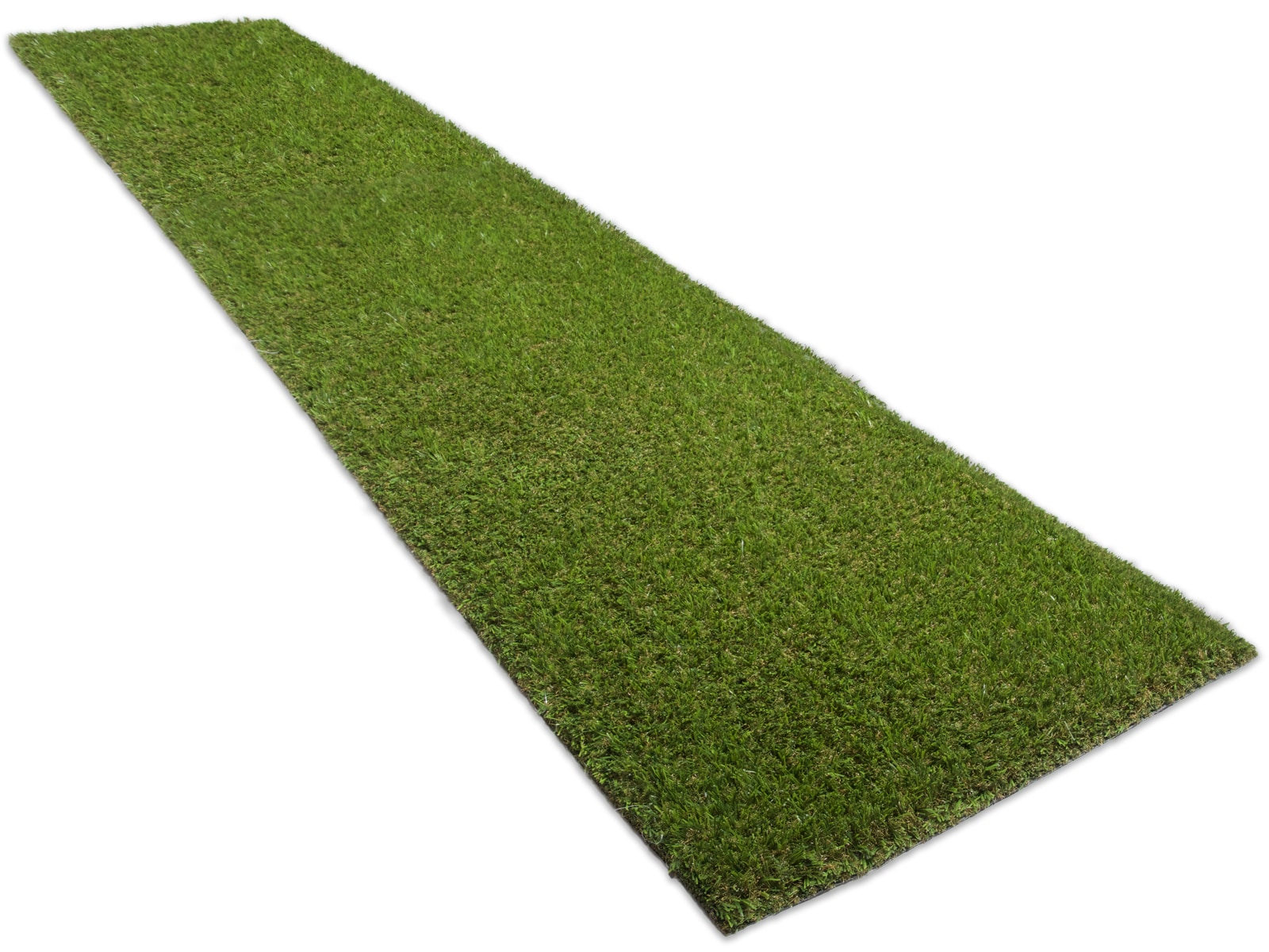 Fescue Multipurpose 12 ft. Wide x Cut to Length Green Artificial Grass Turf