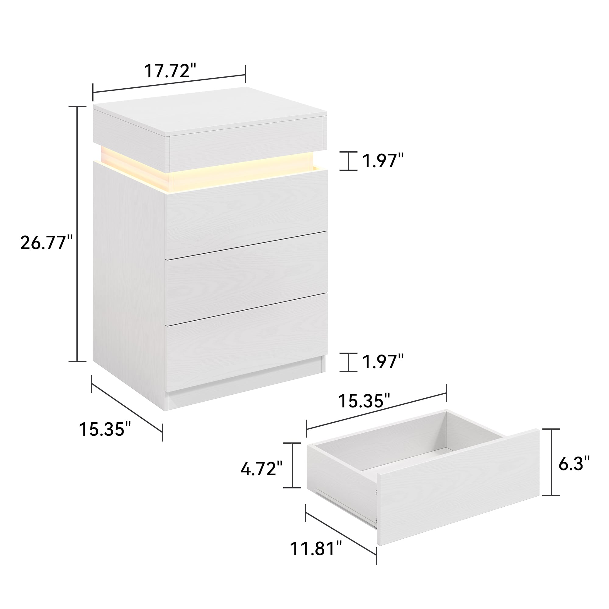 Beedesign DJYC-W5221P422262 nightstands - View #3