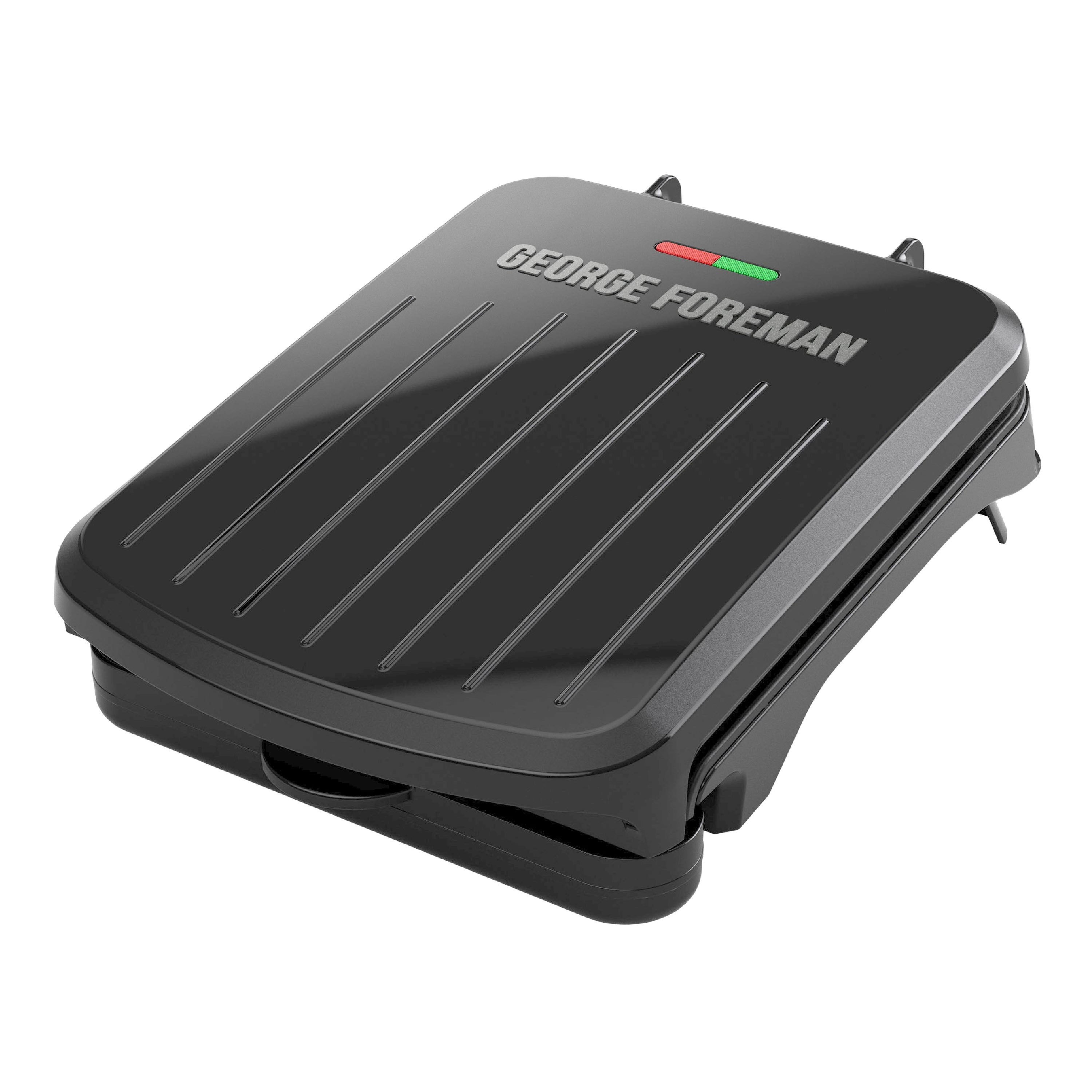 George Foreman Open Grate Smokeless 16.34-in L x 11.22-in W Non-Stick  Residential in the Indoor Grills department at