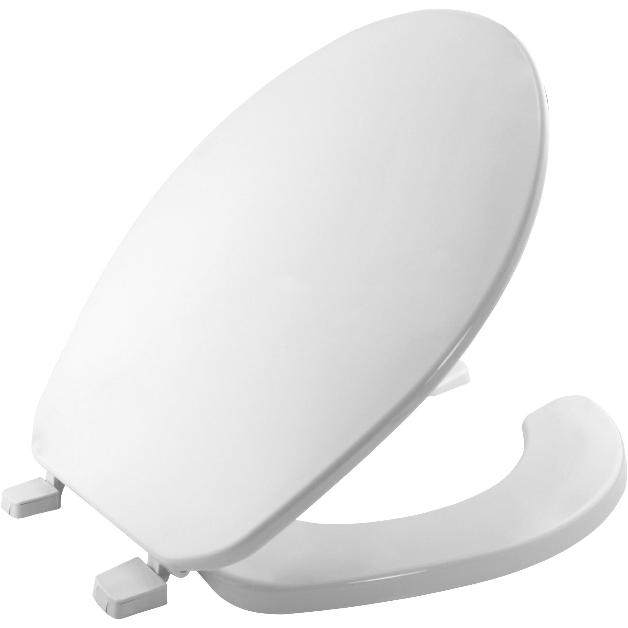 Bemis 75 000 Plastic White Round Toilet Seat