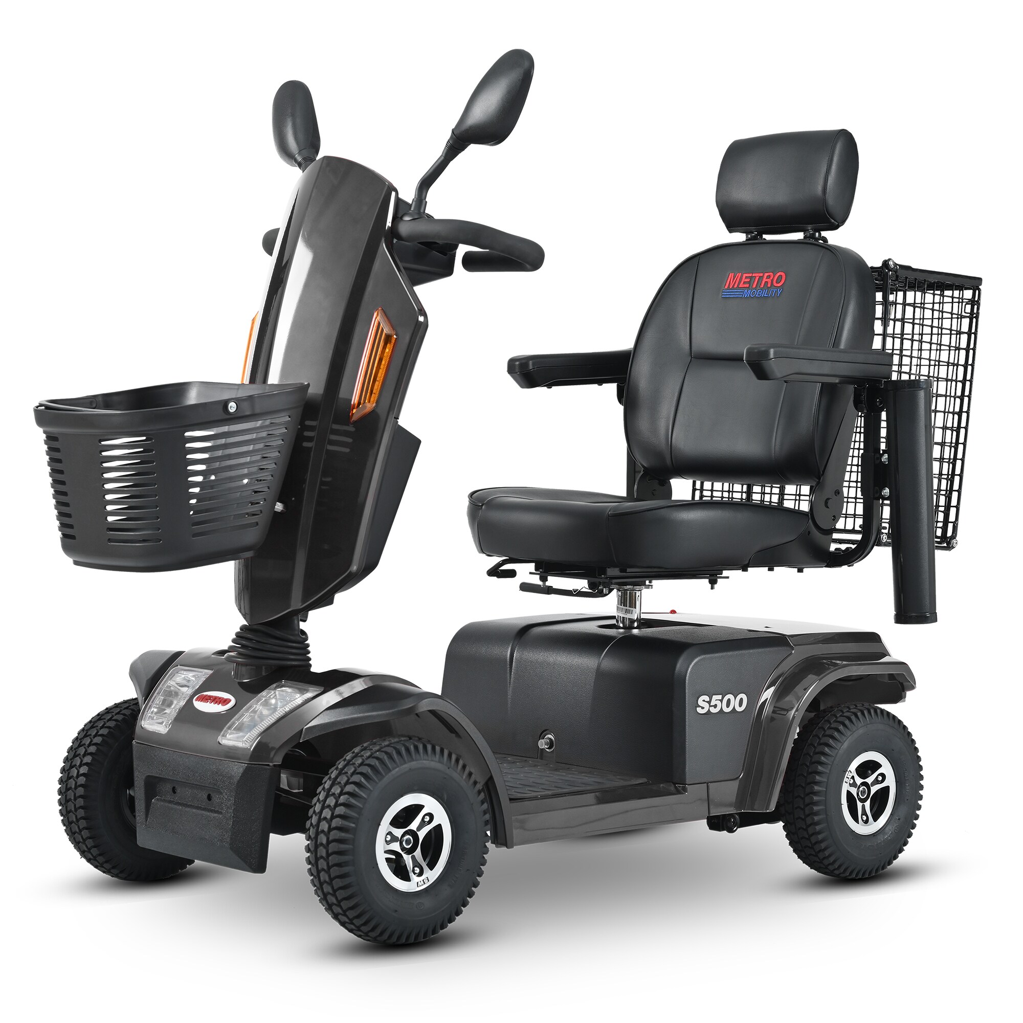 Flynama L-P151652 Black Heavy Duty Mobility Scooter