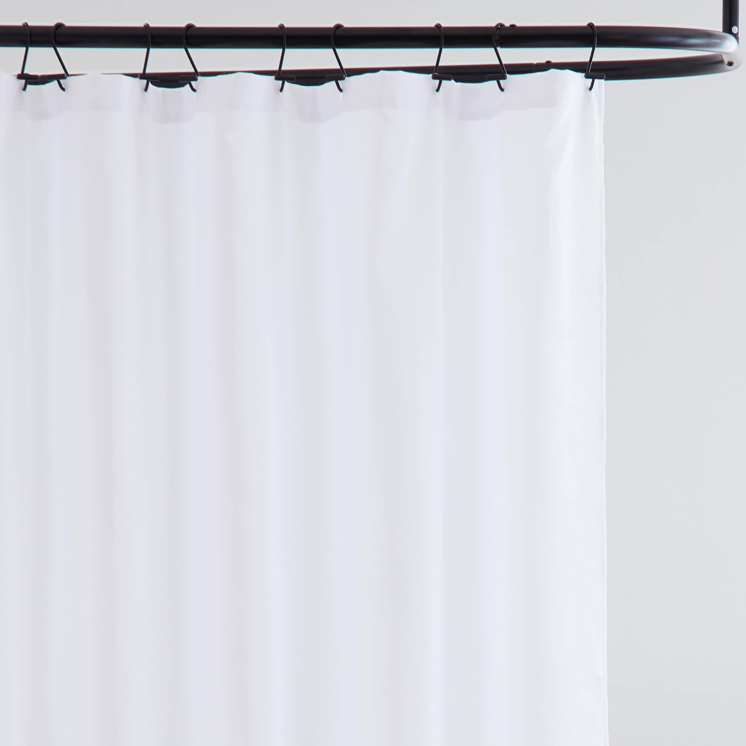 Solid Eva 71 in. x 78 in. Almond Green Bath Shower Curtain - Yahoo