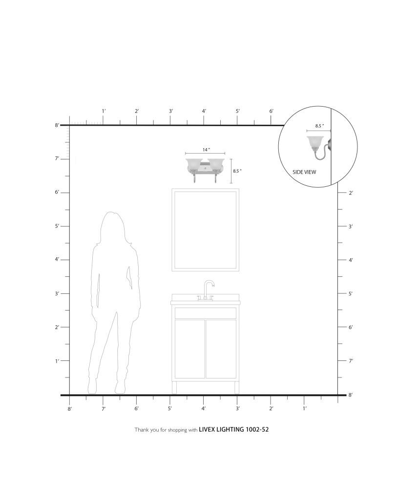 Livex Lighting 1002-52 b089995 - View #9