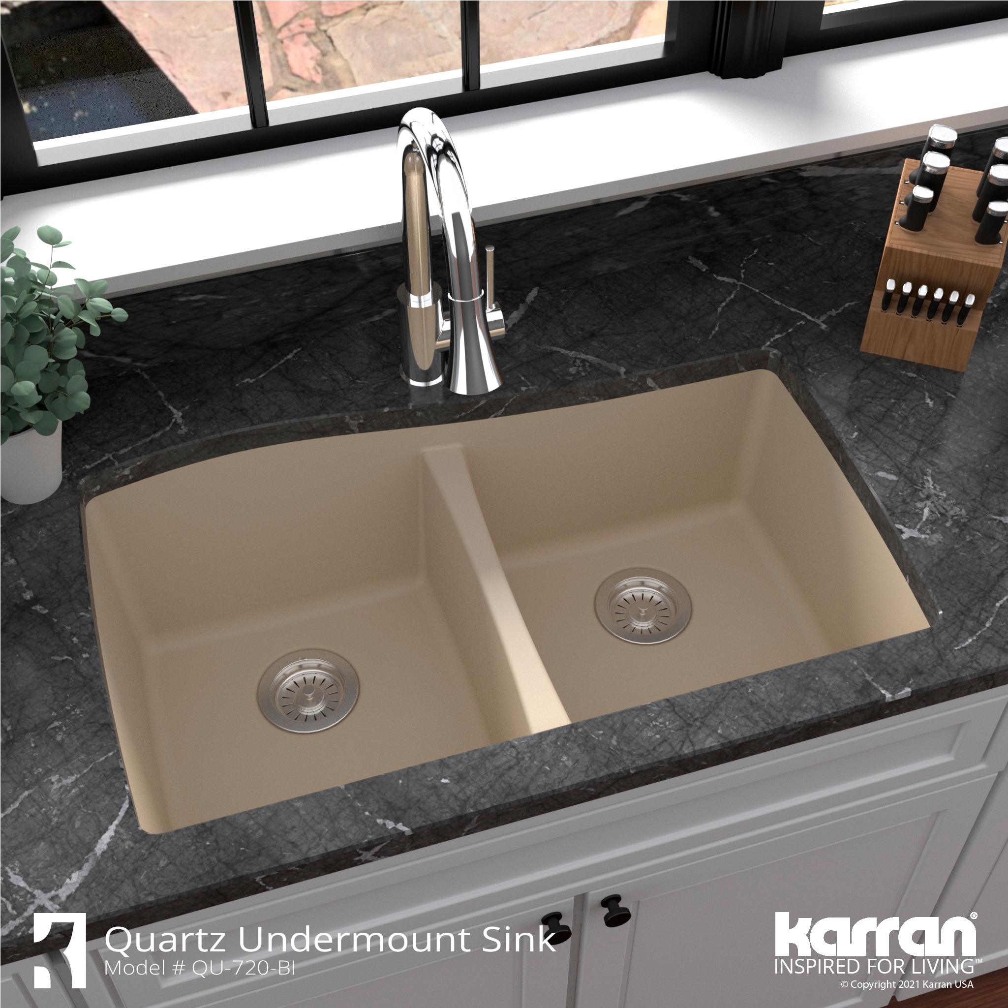 Karran QU-720-BI-PK1 Kitchen-Sinks - View #7