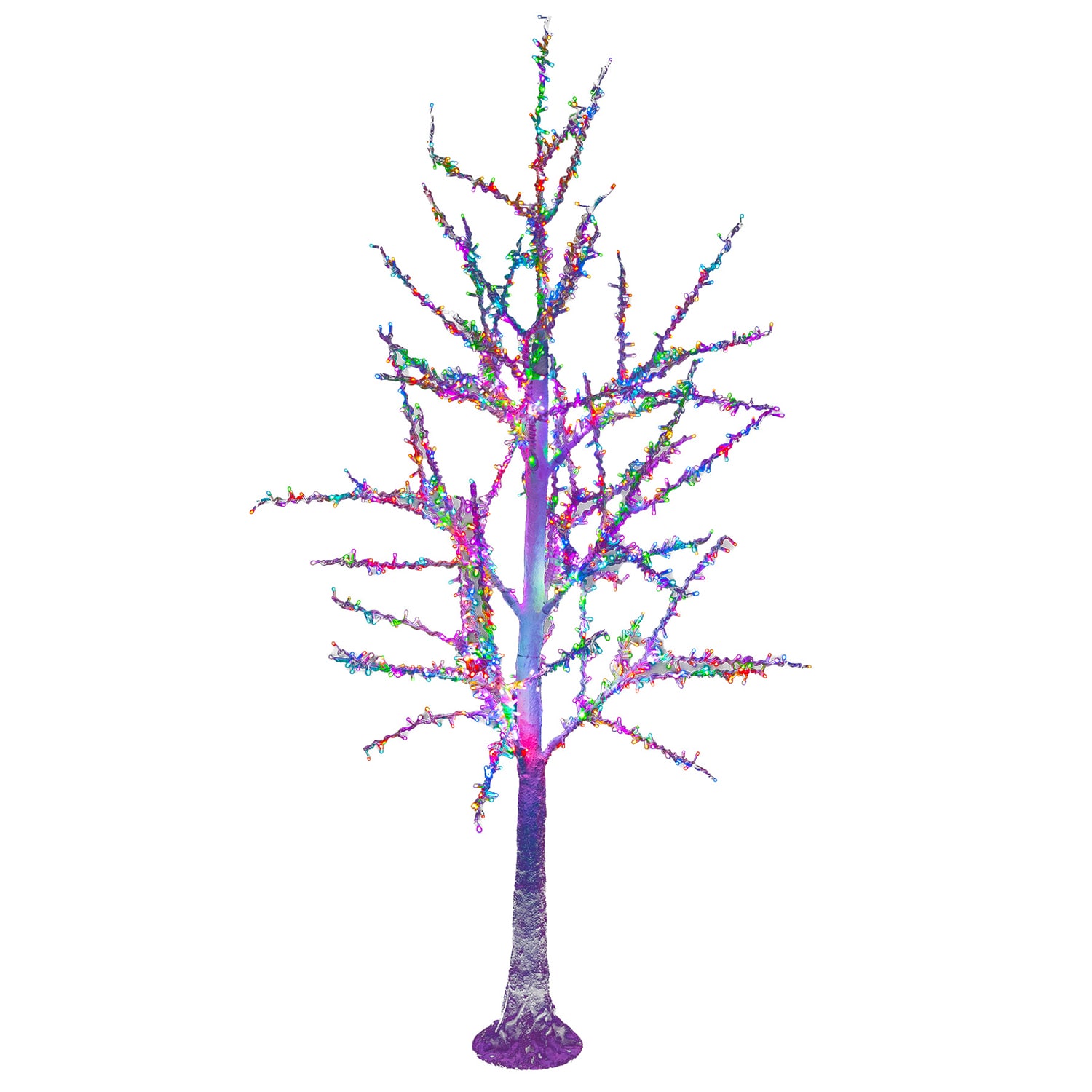 8 ft Bare Branch White newest LED Christmas Tree