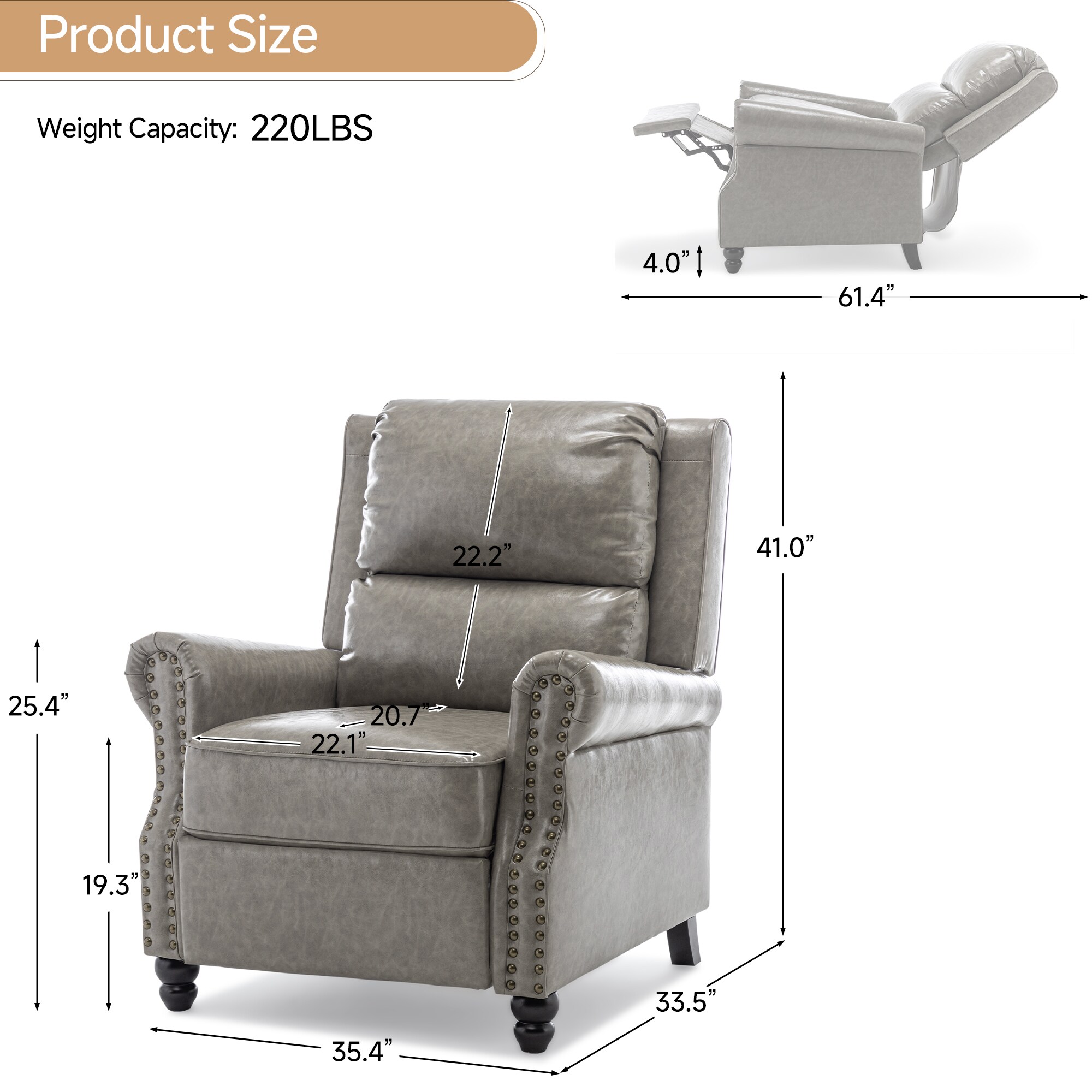 Dreamsidea LS-CH0026-GRAY chairs - View #9
