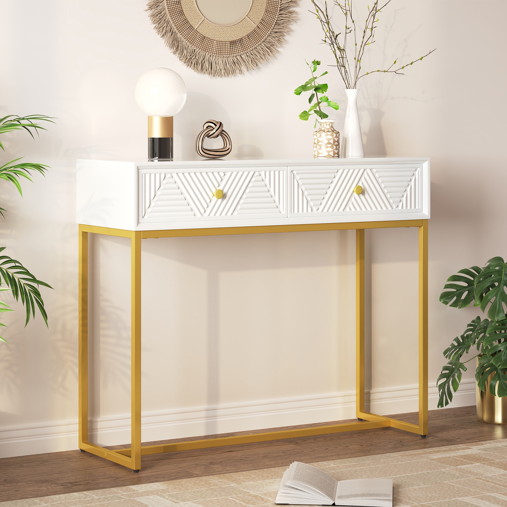 SINOFURN SYA330150WT Console-Sofa-Tables - View #6