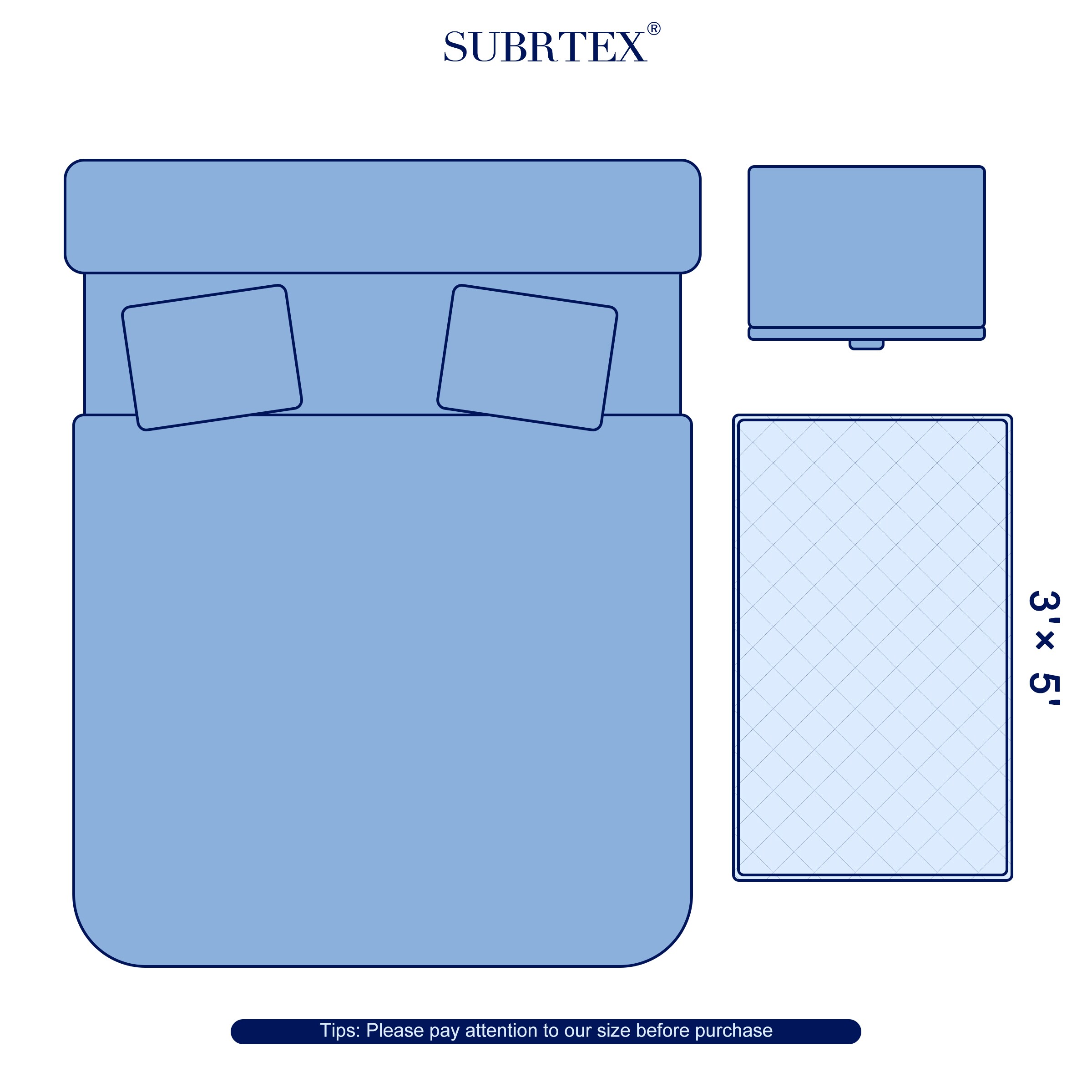 Subrtex SBTDT001-BL02 rugs - View #7