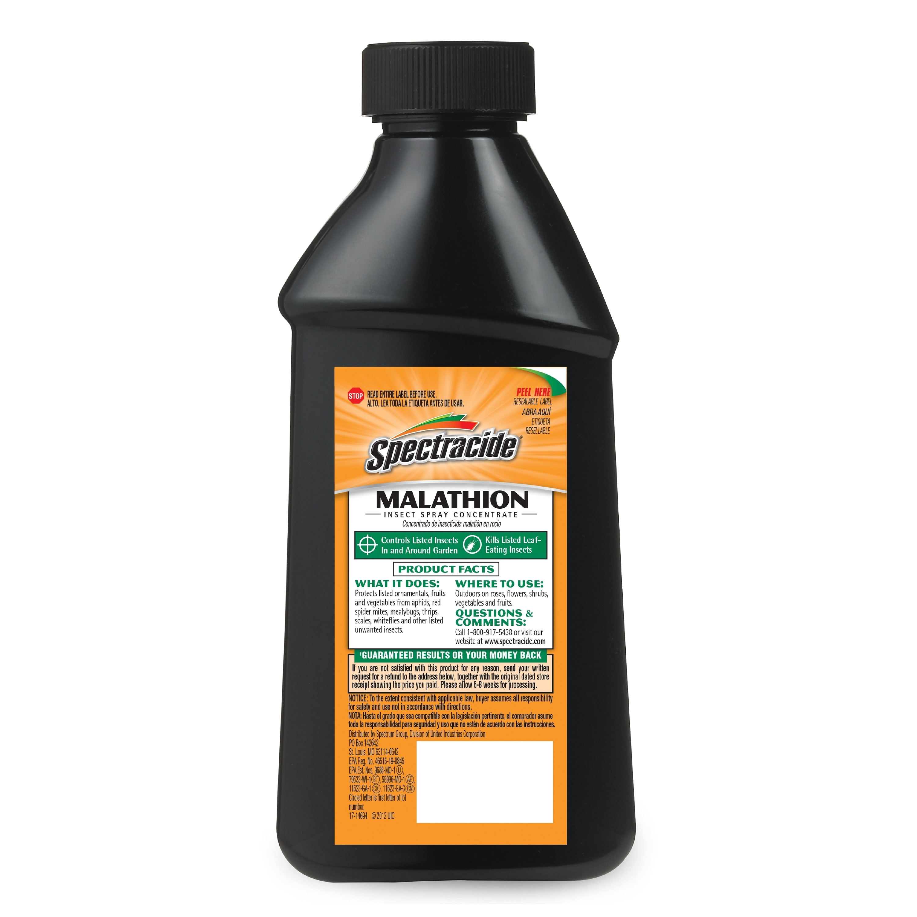 Spectracide Malathion Insect Spray Concentrate 16-fl oz Concentrate Insect  Killer in the Pesticides department at Lowes.com