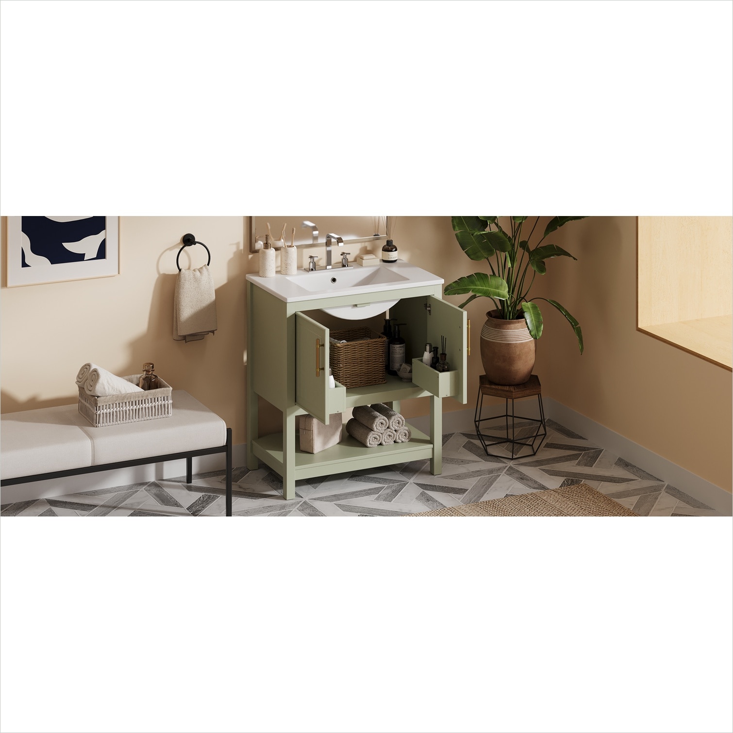 SunJet ZGYV69E088U9 Bath-Vanity-Combo - View #4