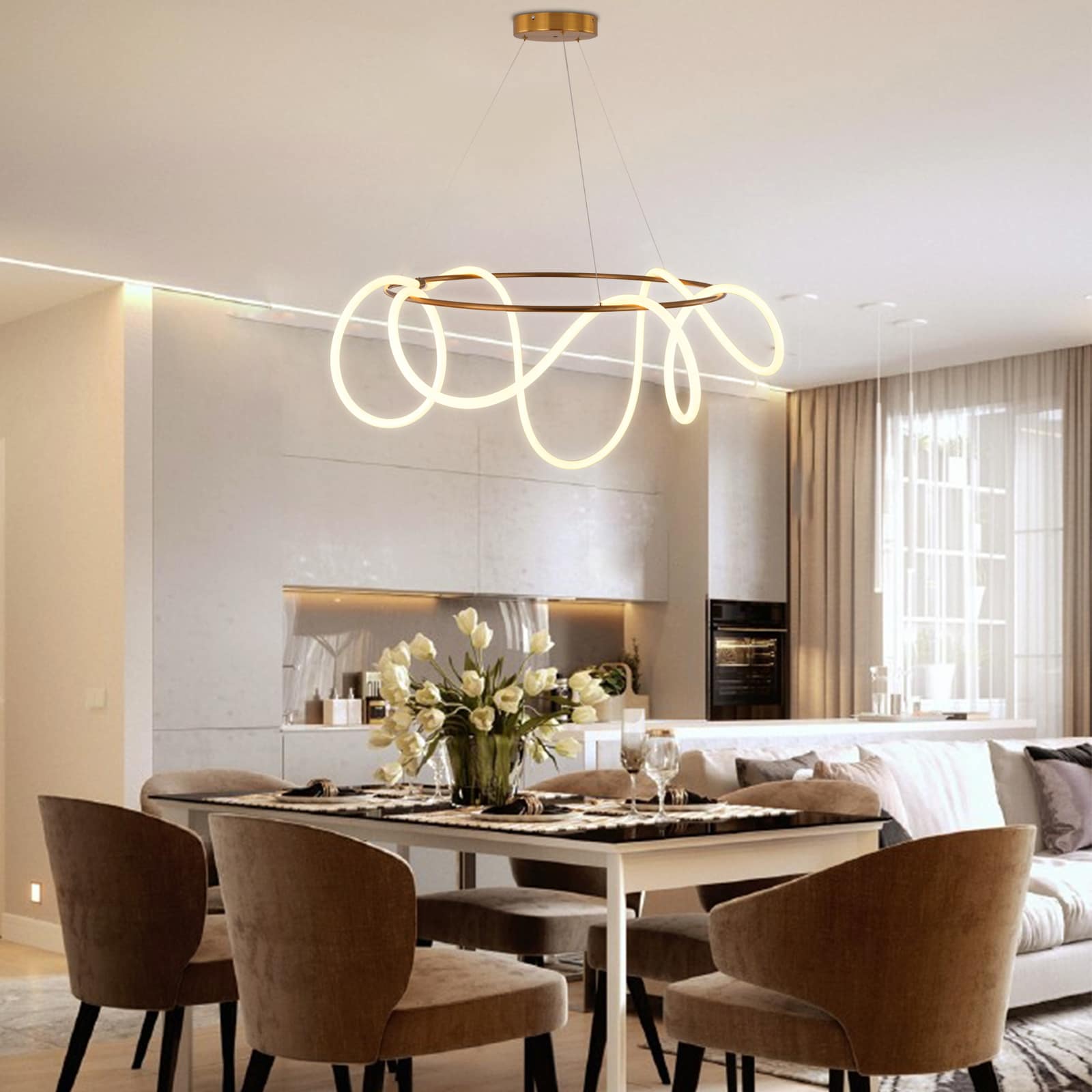 Oukaning HG-HCXLST-3374-US Pendant-Lights - View #14