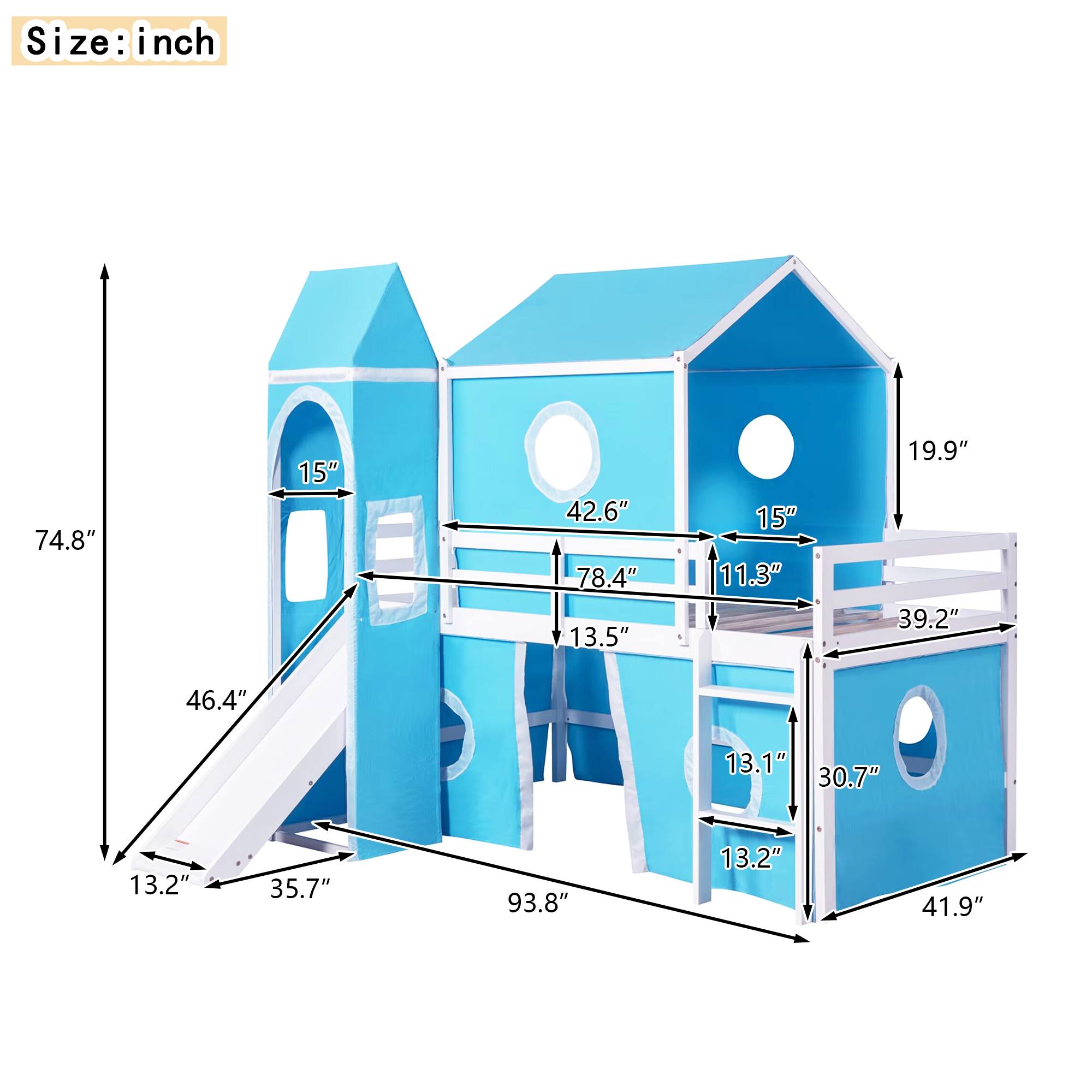 Yiekholo LL-0685AAC Bunk-Beds - View #8