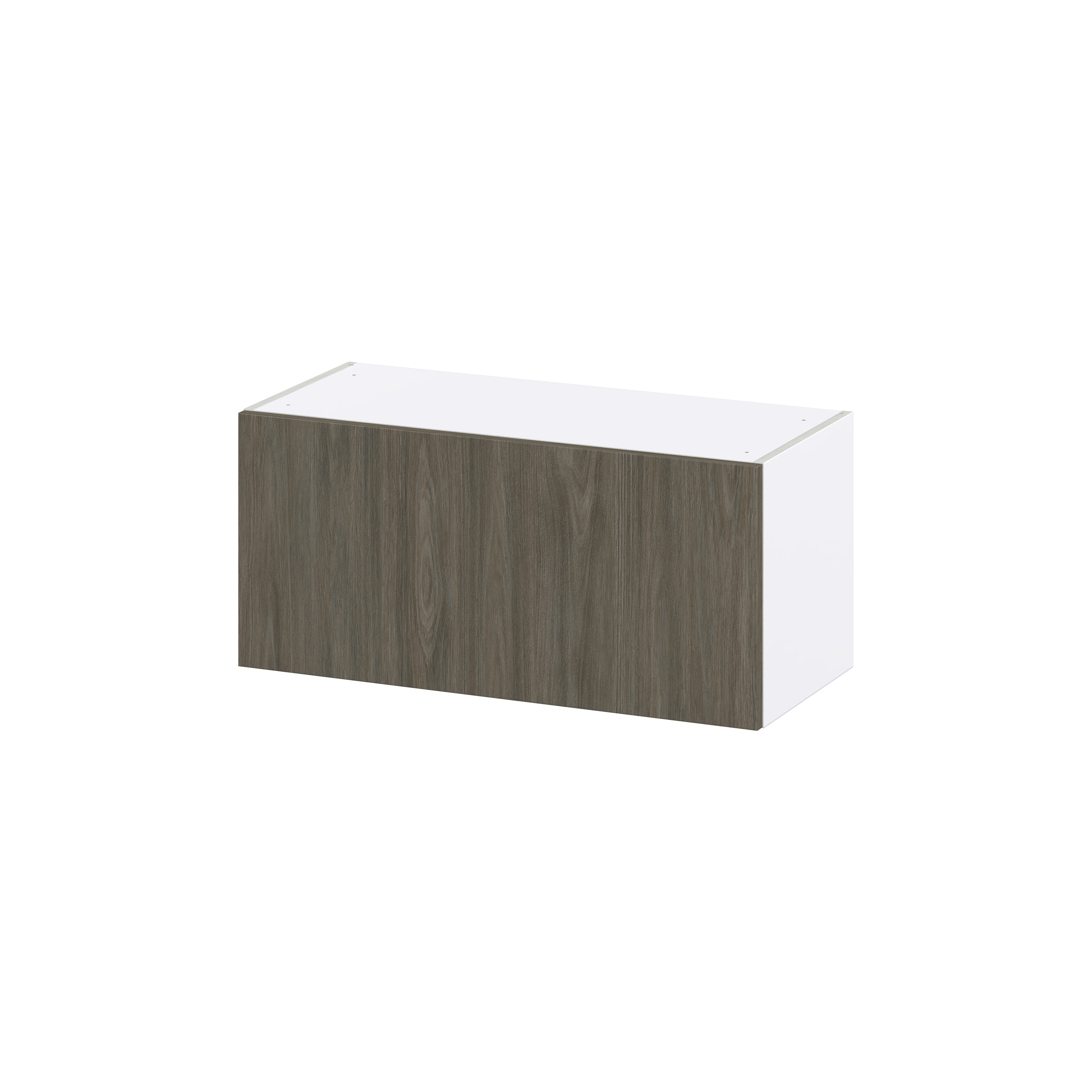 Hugo&Borg Savane 33-in W x 15-in H x 14-in D Textmel Wall Fully Assembled Cabinet (Flat Panel Slab Door Style)