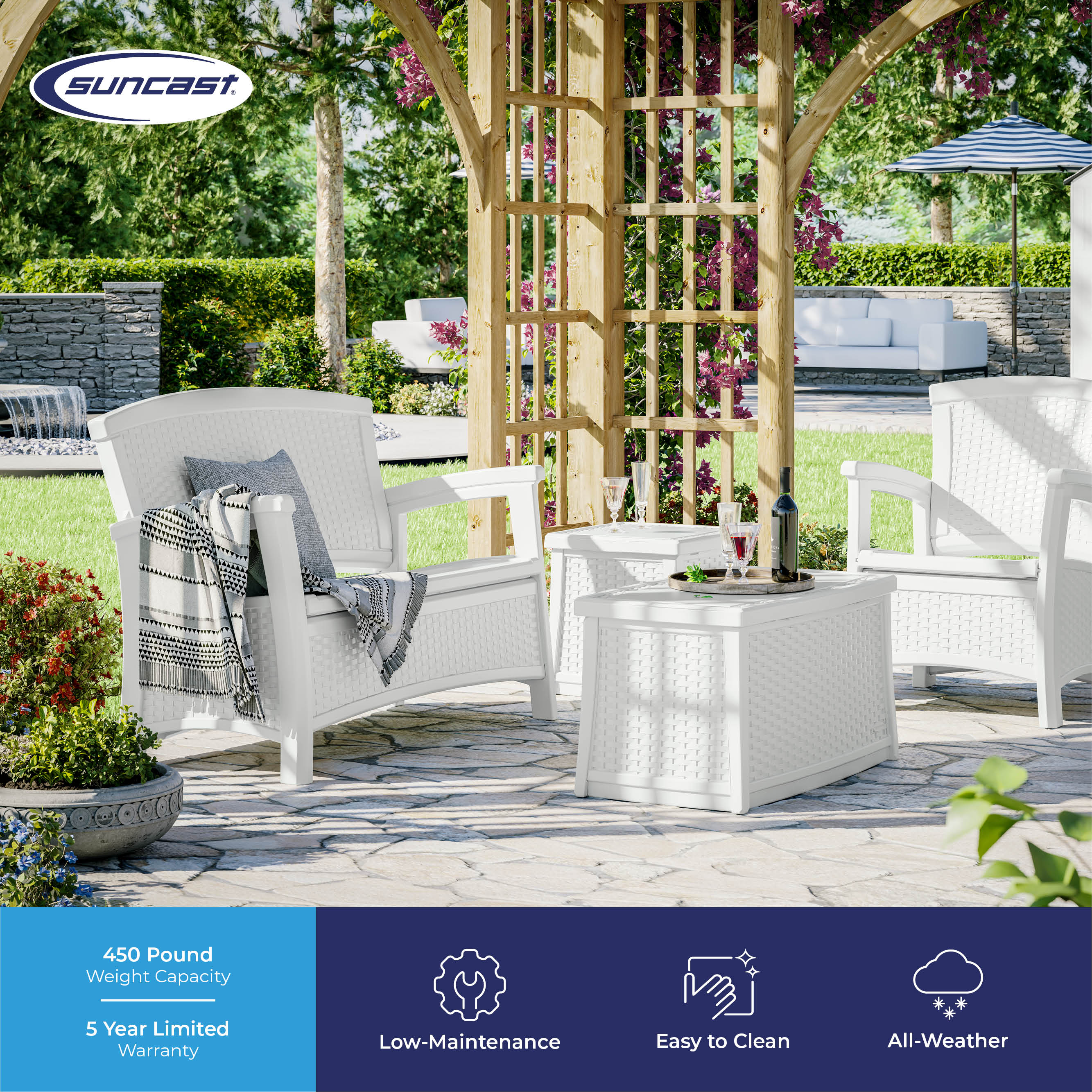 Suncast BMWB5000CB Sofas-Loveseats - View #5