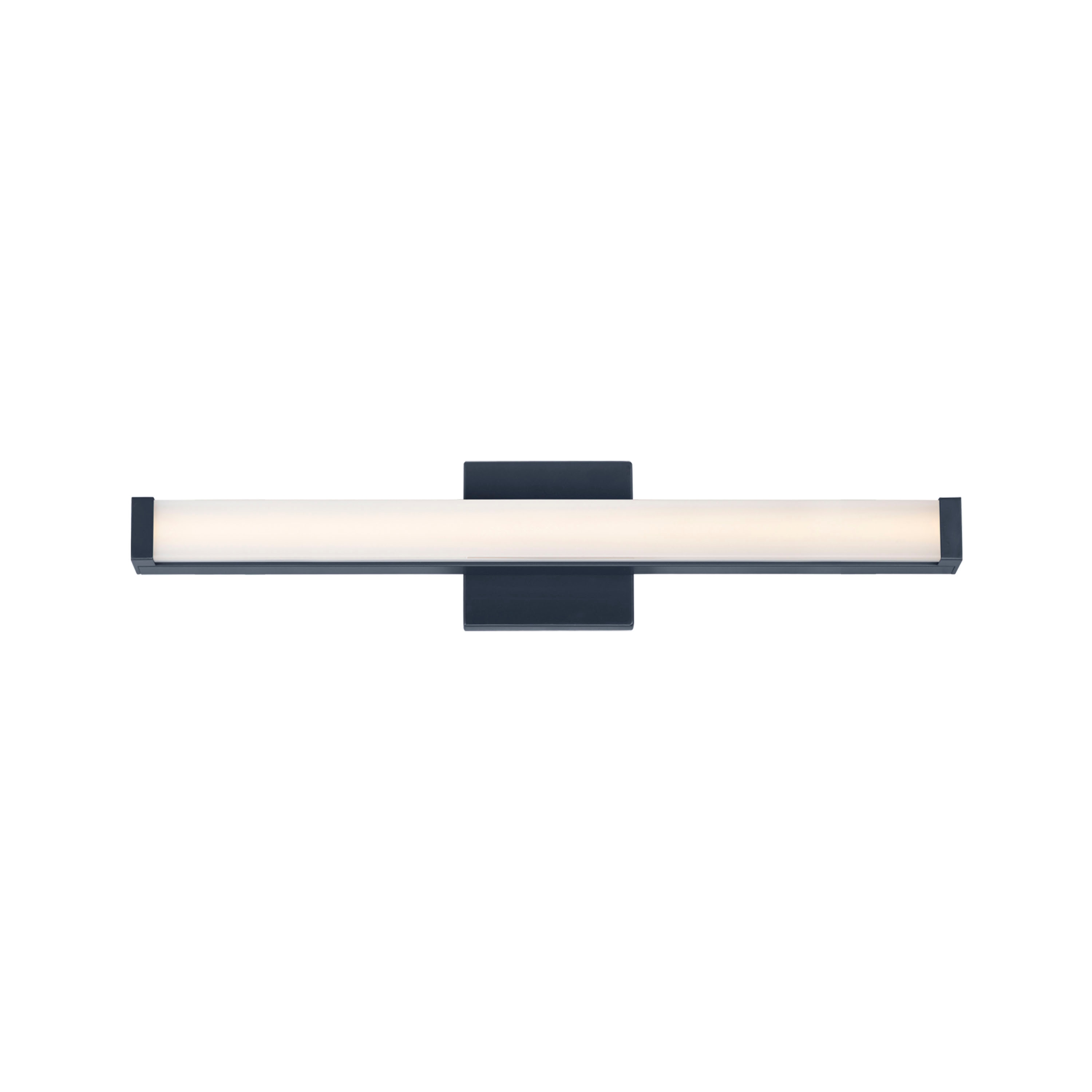 Maxim Lighting 52032BK Spec 24-in 1 -Light Matte Black Integrated LED Modern/contemporary Vanity light