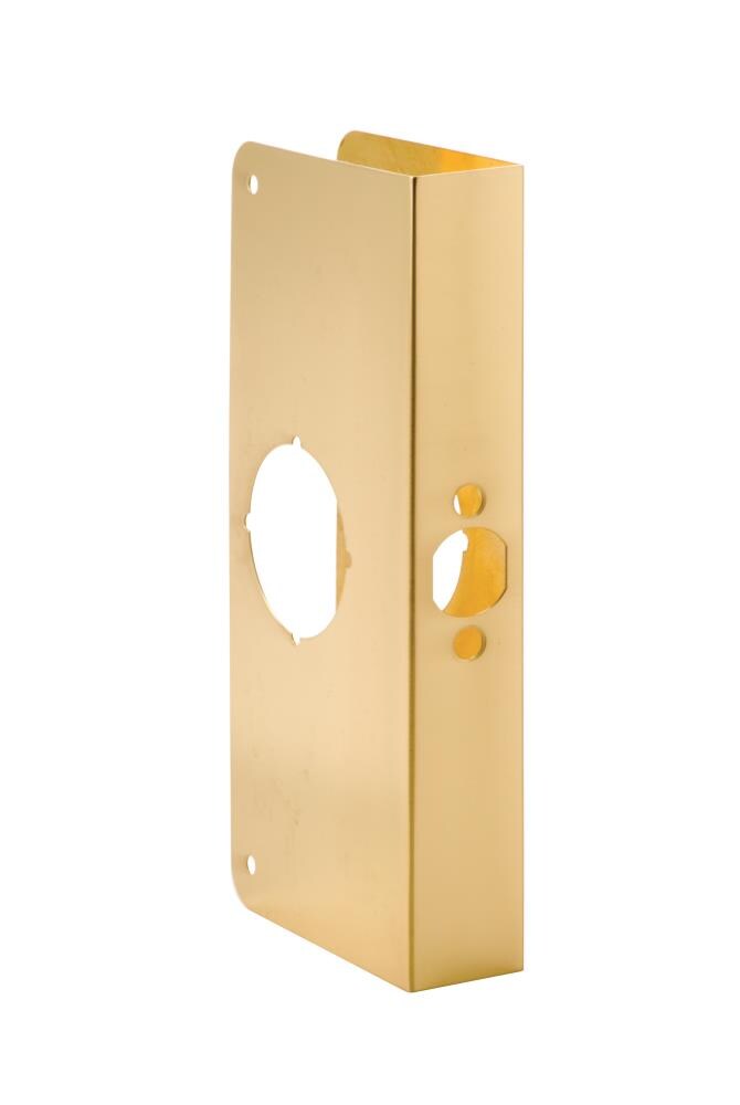 First Watch 2001-PB 5-3/4-in W x 5-3/4-in H Polished Door Reinforcer Reinforcing Mount