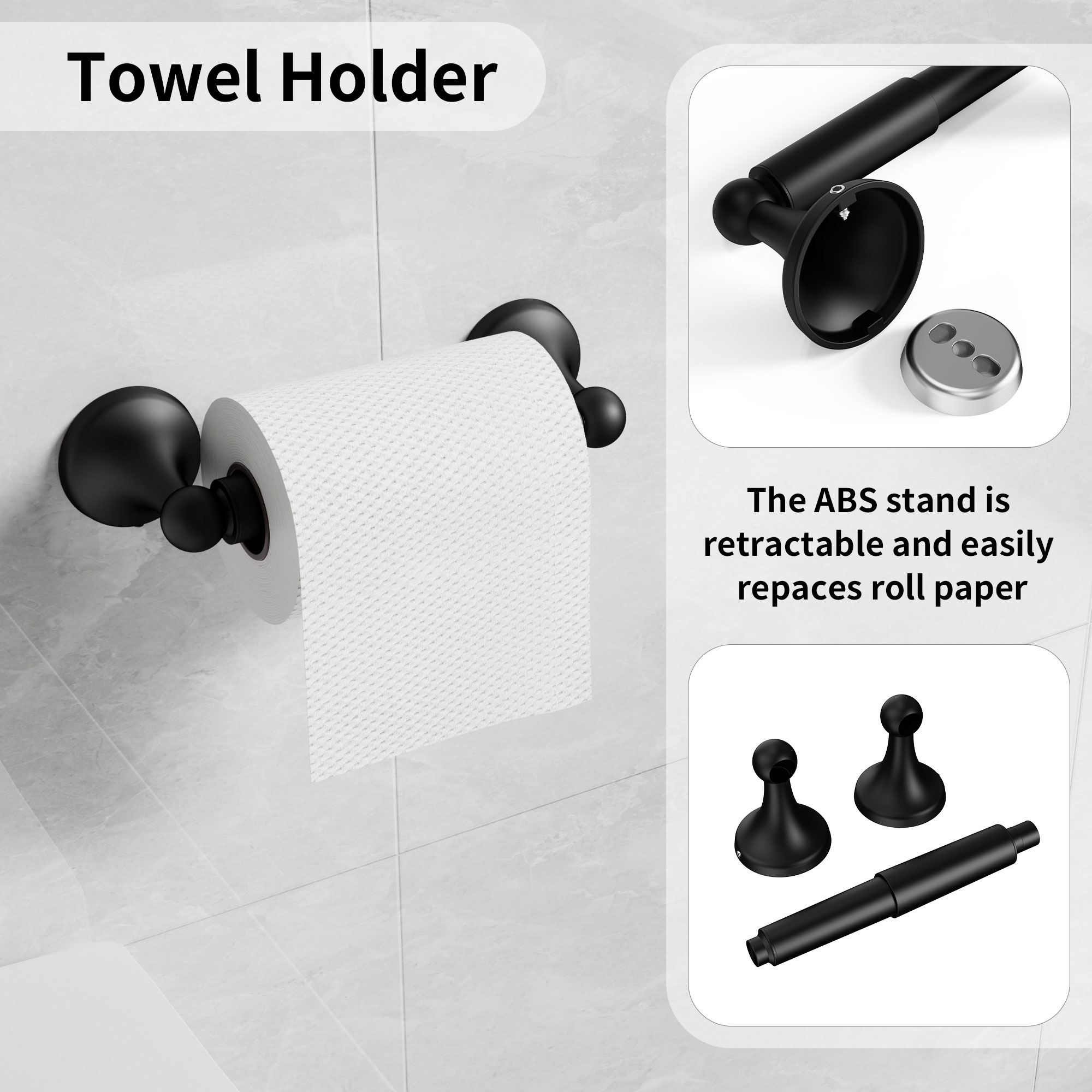 PRIMEPLUS LS-BHS-CMB-4-3P Bathroom-Accessories - View #4