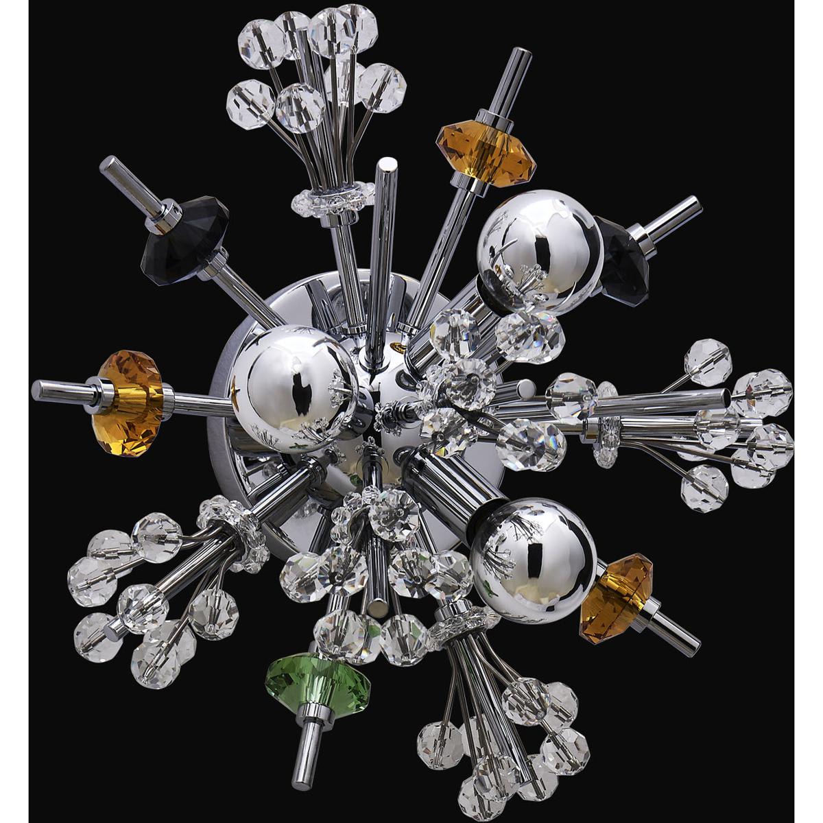 Allegri  11630-010-FRMULTI Constellation Wall Sconce Wall Light in Polished Chrome