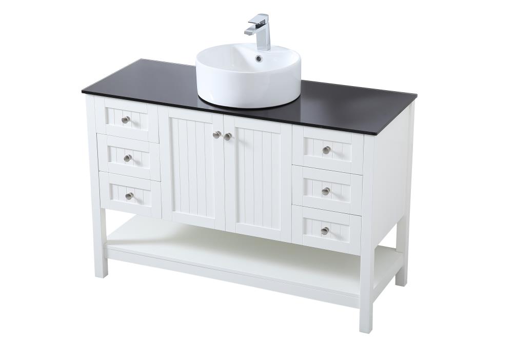 Elegant Decor FI48648WH Bath-Vanity-Combo - View #4