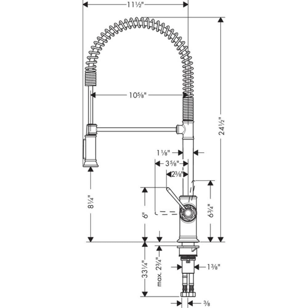 Hansgrohe 16582831 Kitchen-Faucets - View #2
