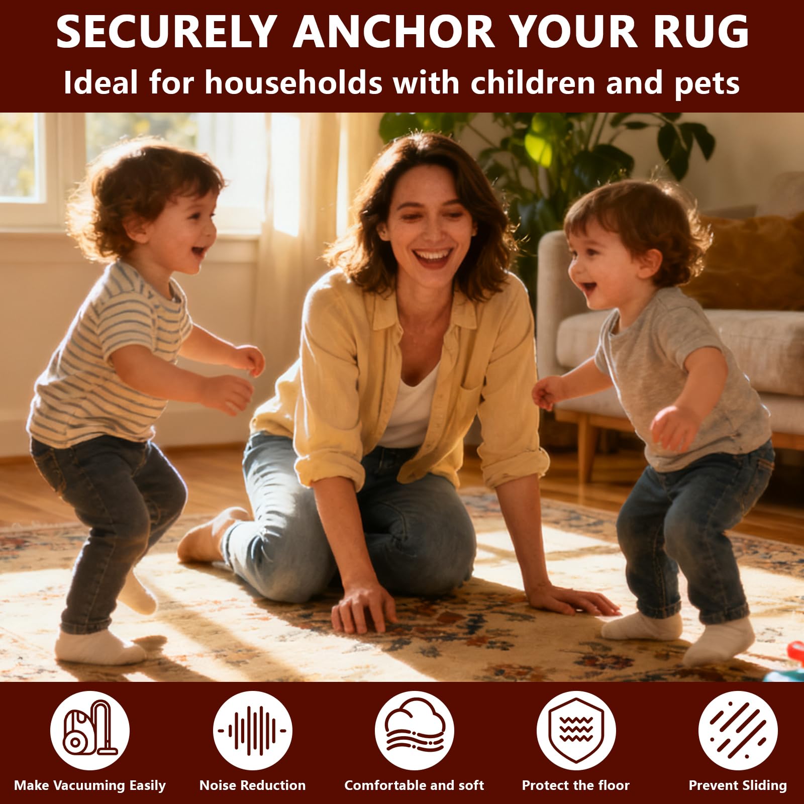 SenQWFa LSQ0817S264 Rug-Pad - View #6