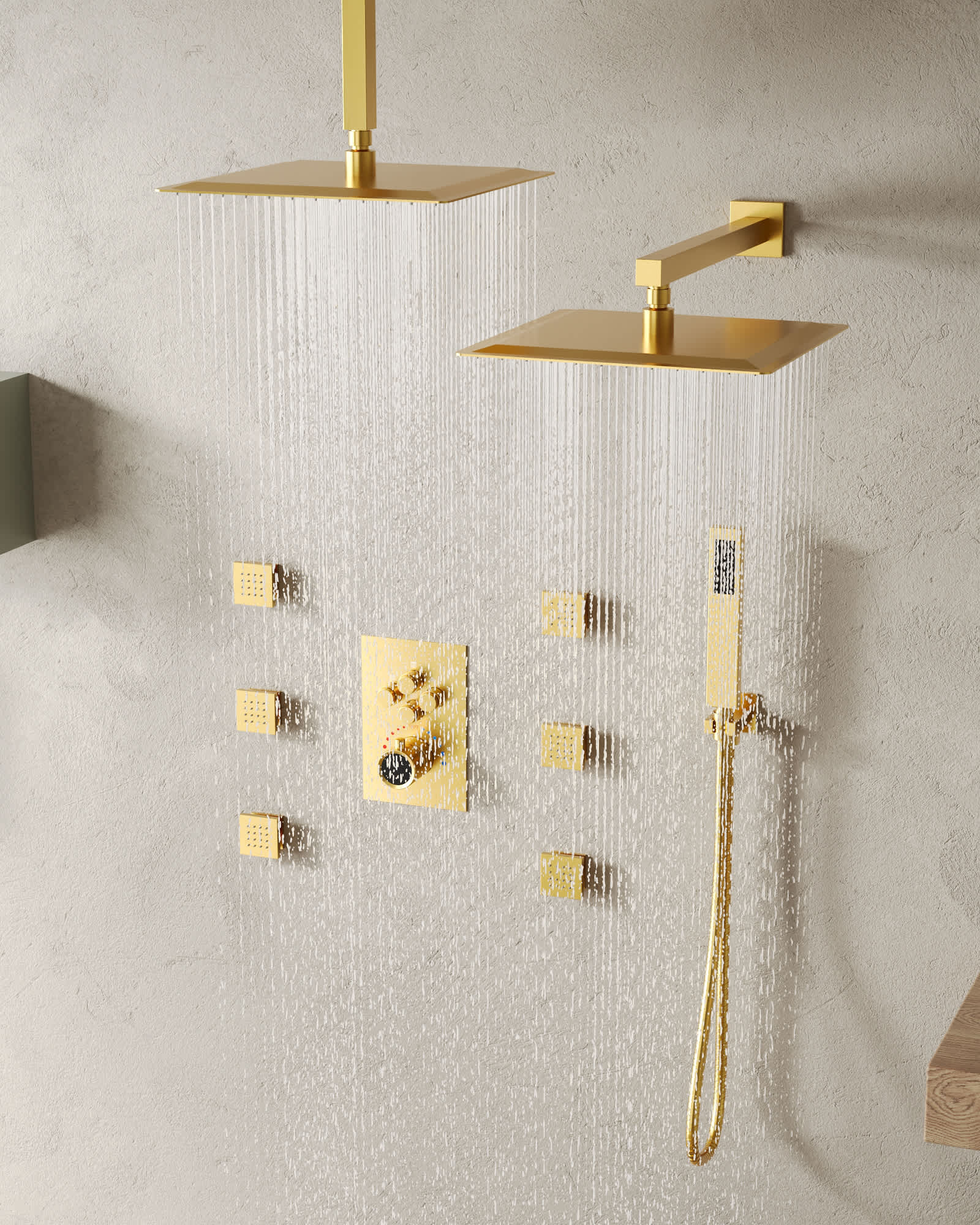 EVERSTEIN SFS-1032-GD12 Tub-Shower-Faucets - View #15