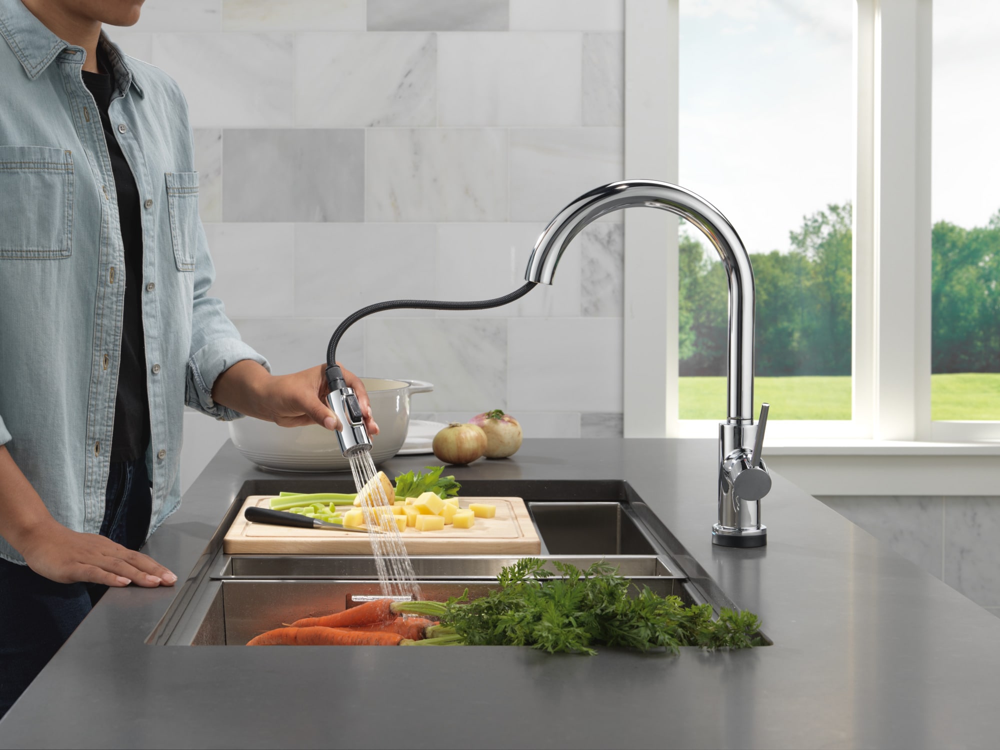 Delta 9159TL-DST Kitchen-Faucets - View #10