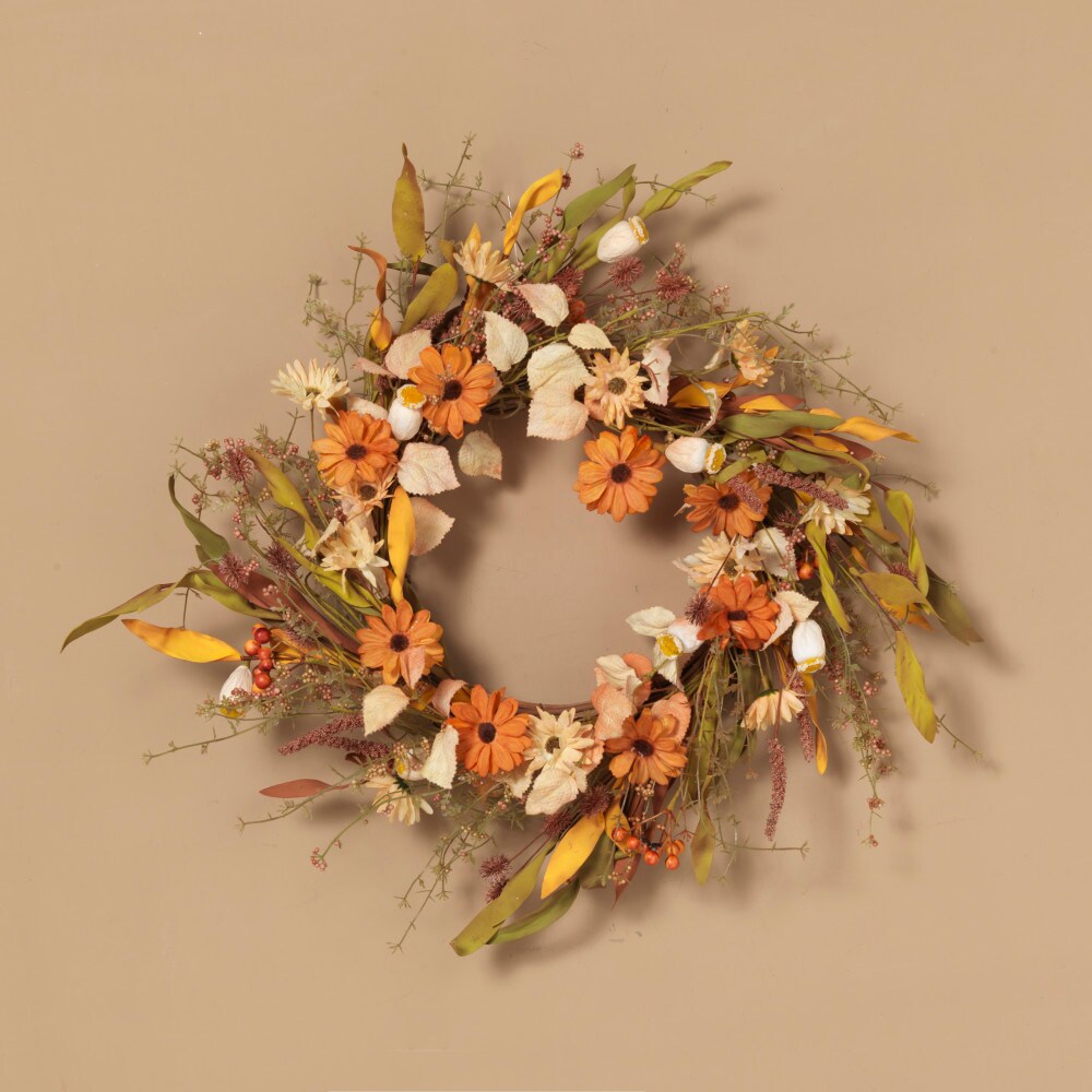 Gerson International 2539950EC Artificial-Thanksgiving-Wreaths - View #3