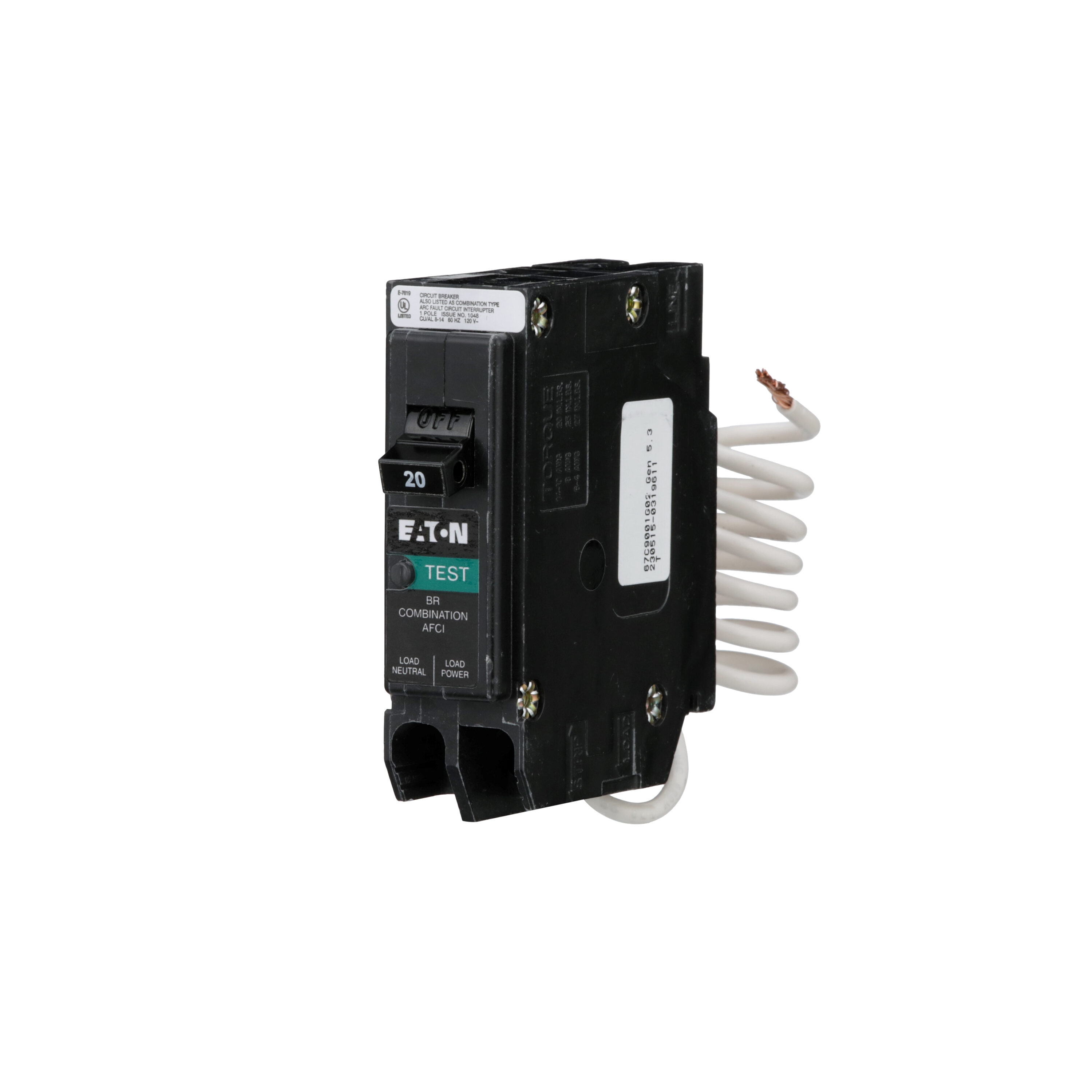 Eaton BRN120AFCS Circuit-Breakers - View #2