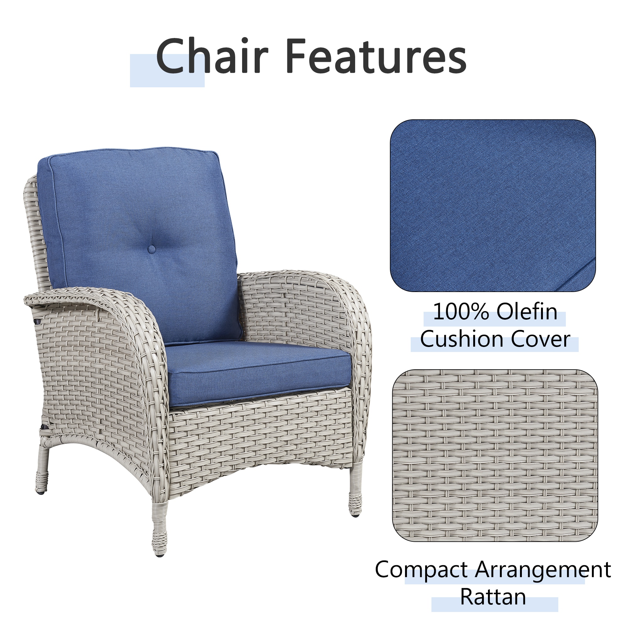 Rilyson FS045-1 Patio-Chairs - View #3