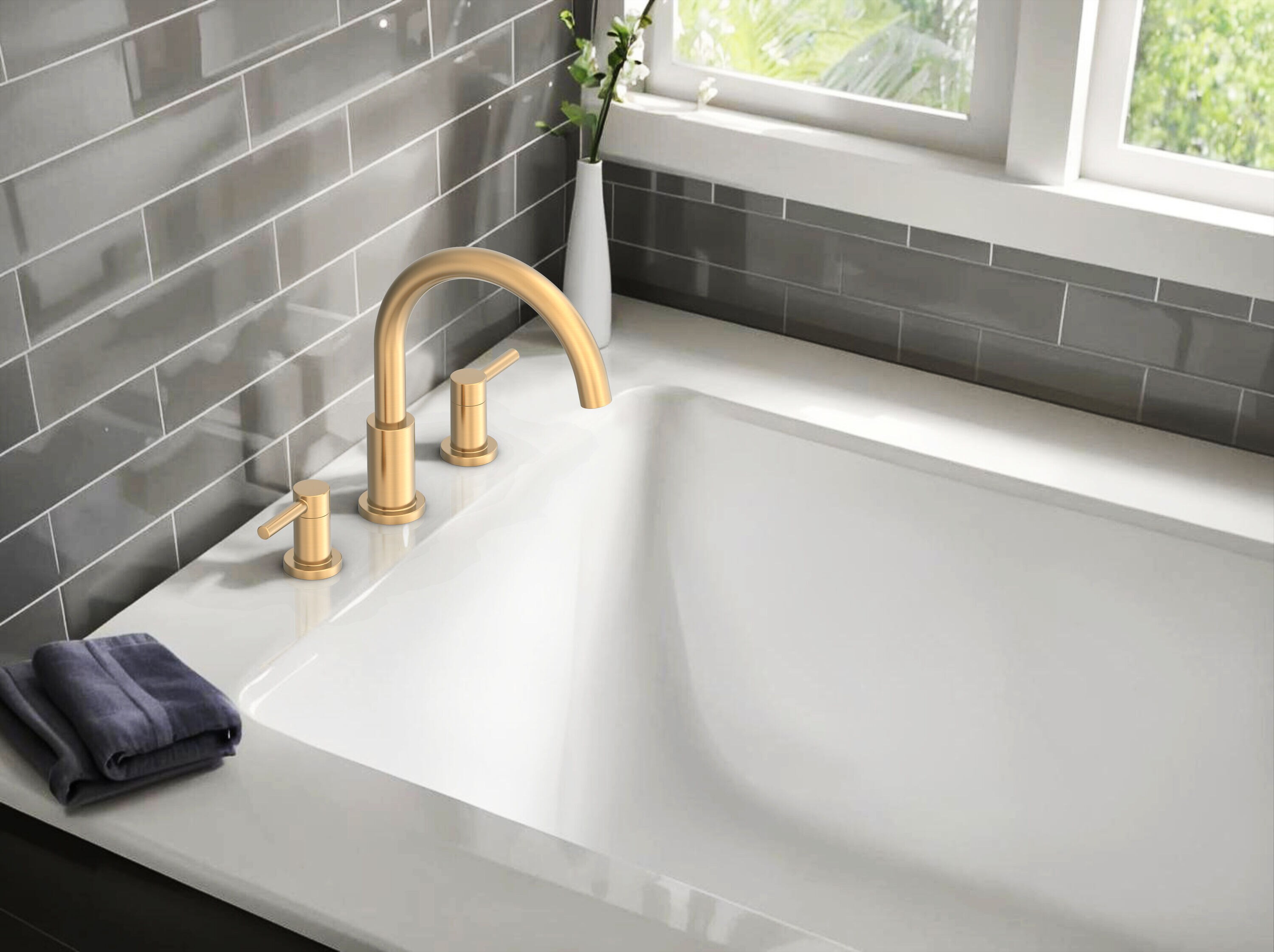 allen + roth 67420-514408 Roman-Tub-Faucets - View #3