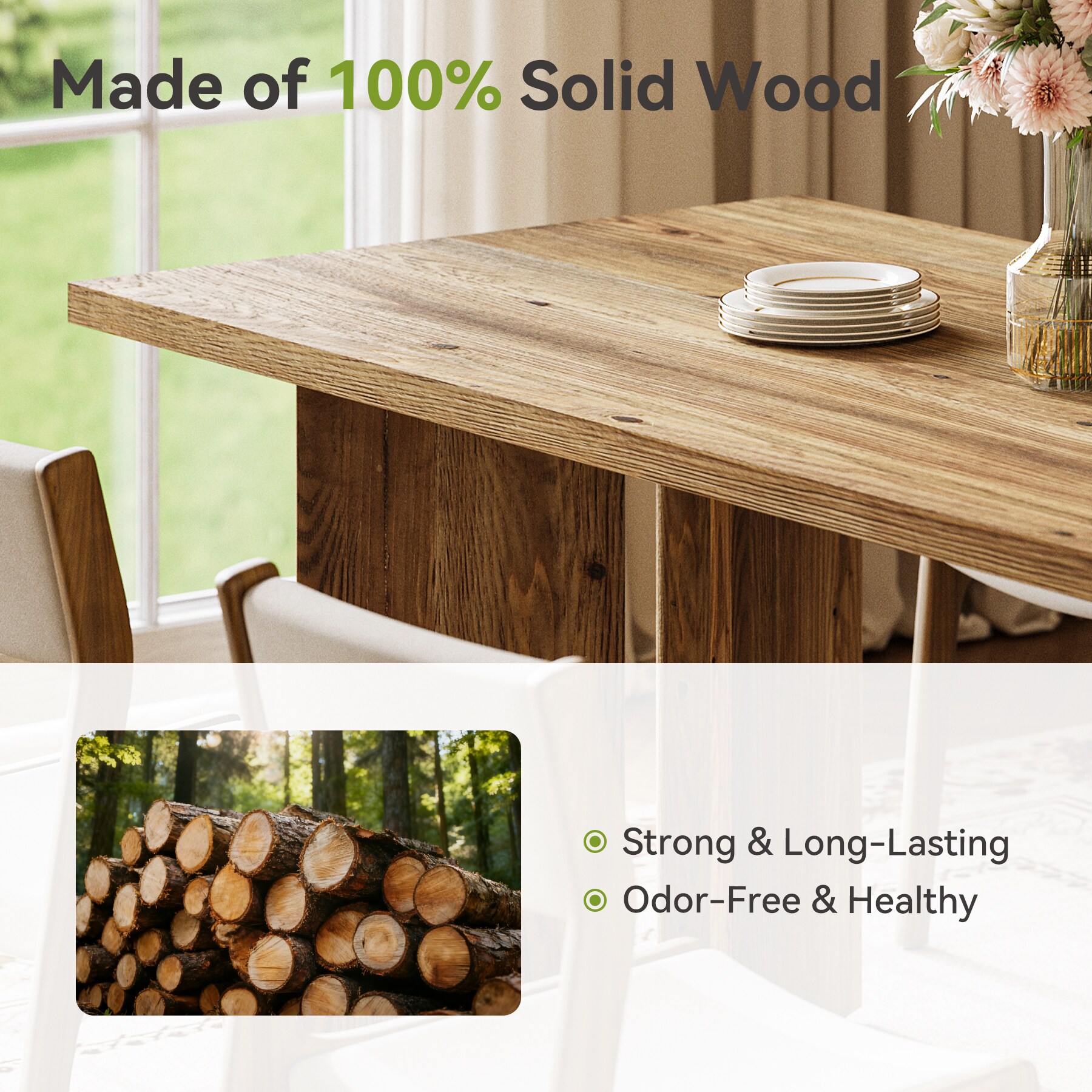 LITTLE TREE LWLT-SL0116-CLL Dining-Tables - View #7