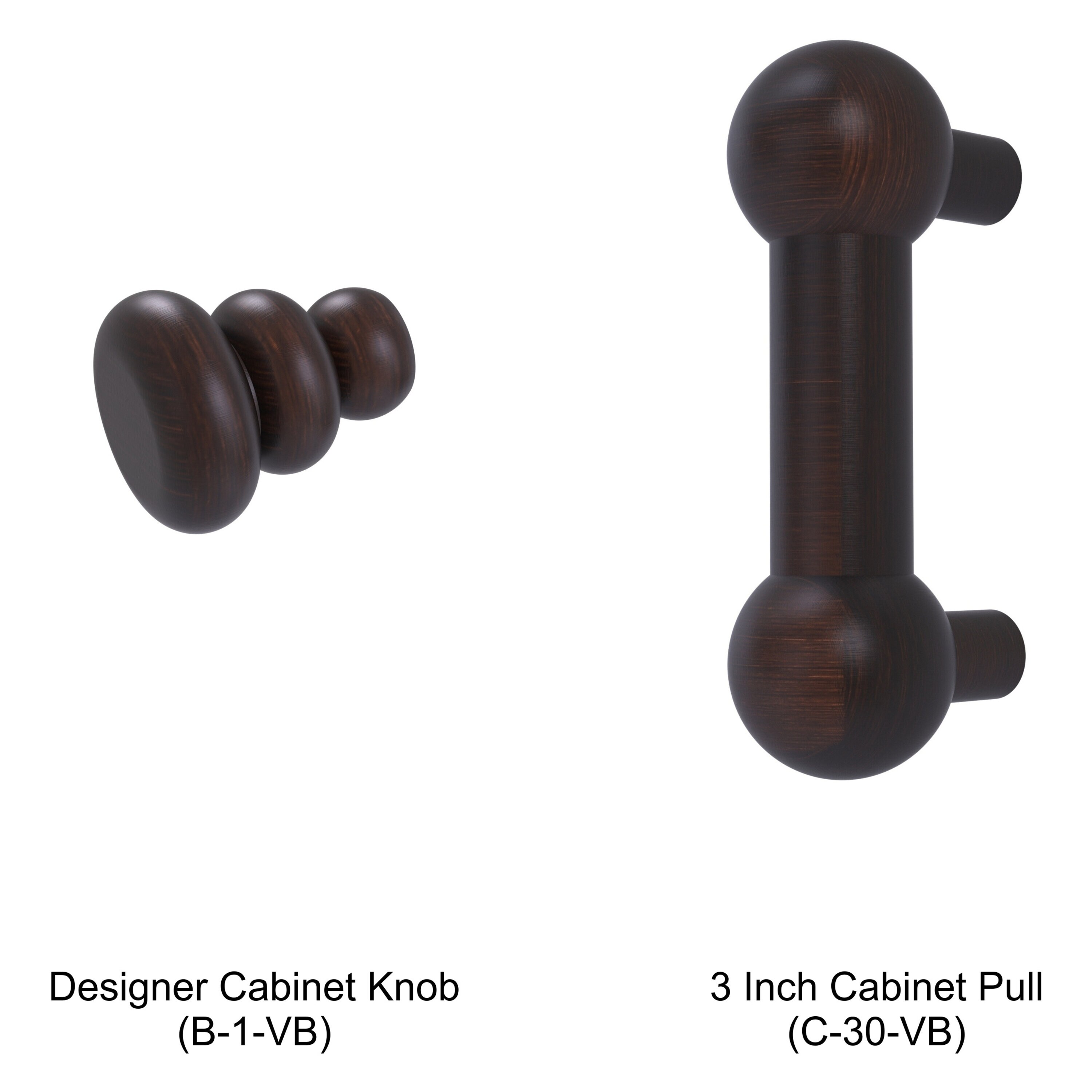 Allied Brass C-30-VB Cabinet-Pulls - View #2
