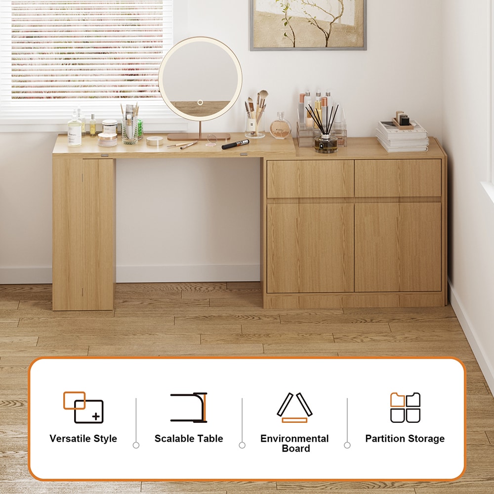 Homsee V-KF460040-01 Bedroom-Vanities - View #10