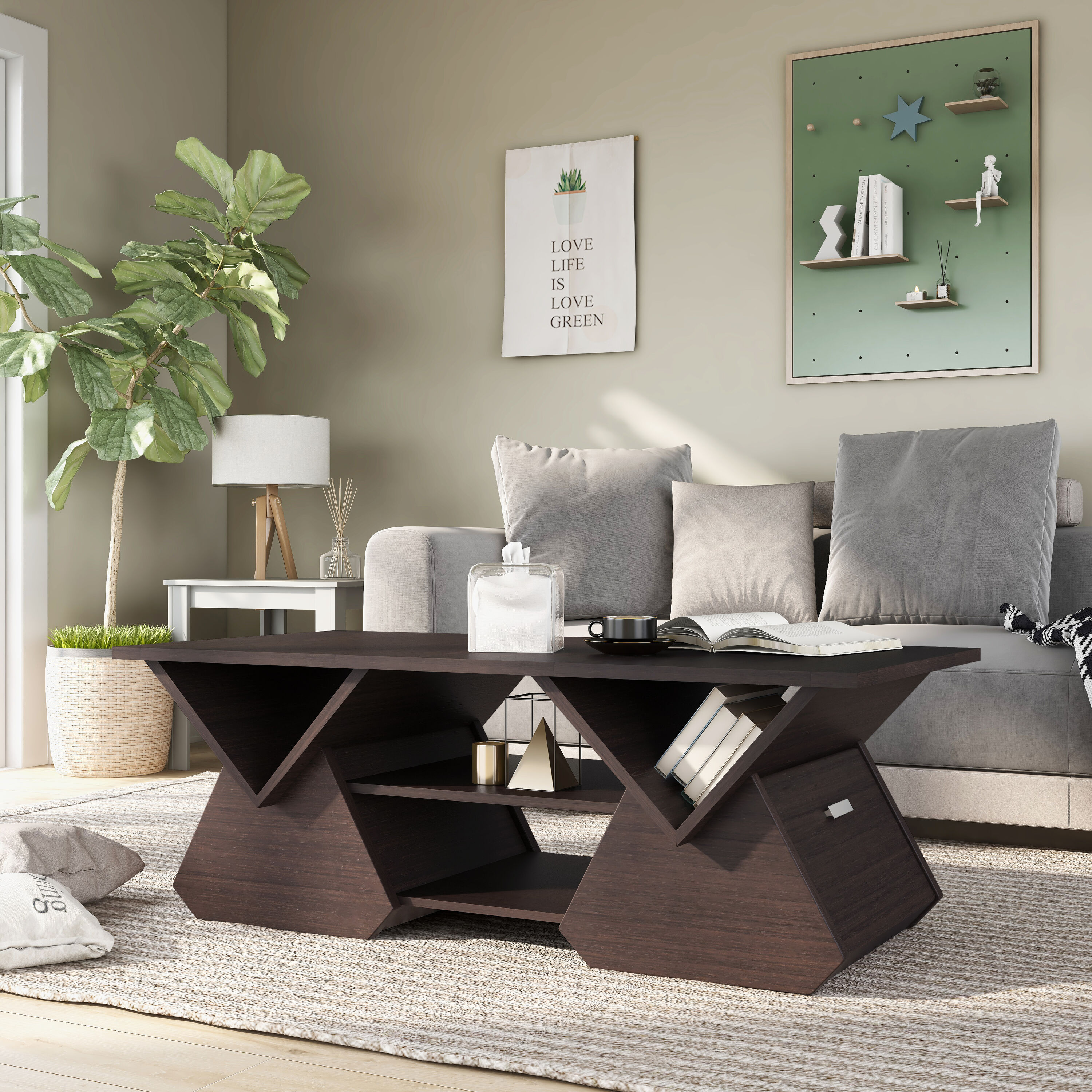 Furniture of America YNJ-1404-5 Coffee-Tables - View #4