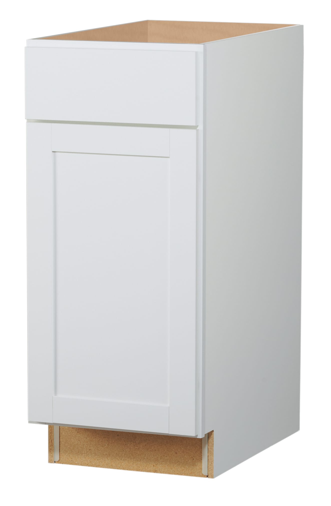 Diamond Now Arcadia 18 In W X 35 H 23 75 D White Door And Drawer Base Fully Assembled Cabinet Recessed Panel Shaker Style The Kitchen Cabinets Department At Lowes Com