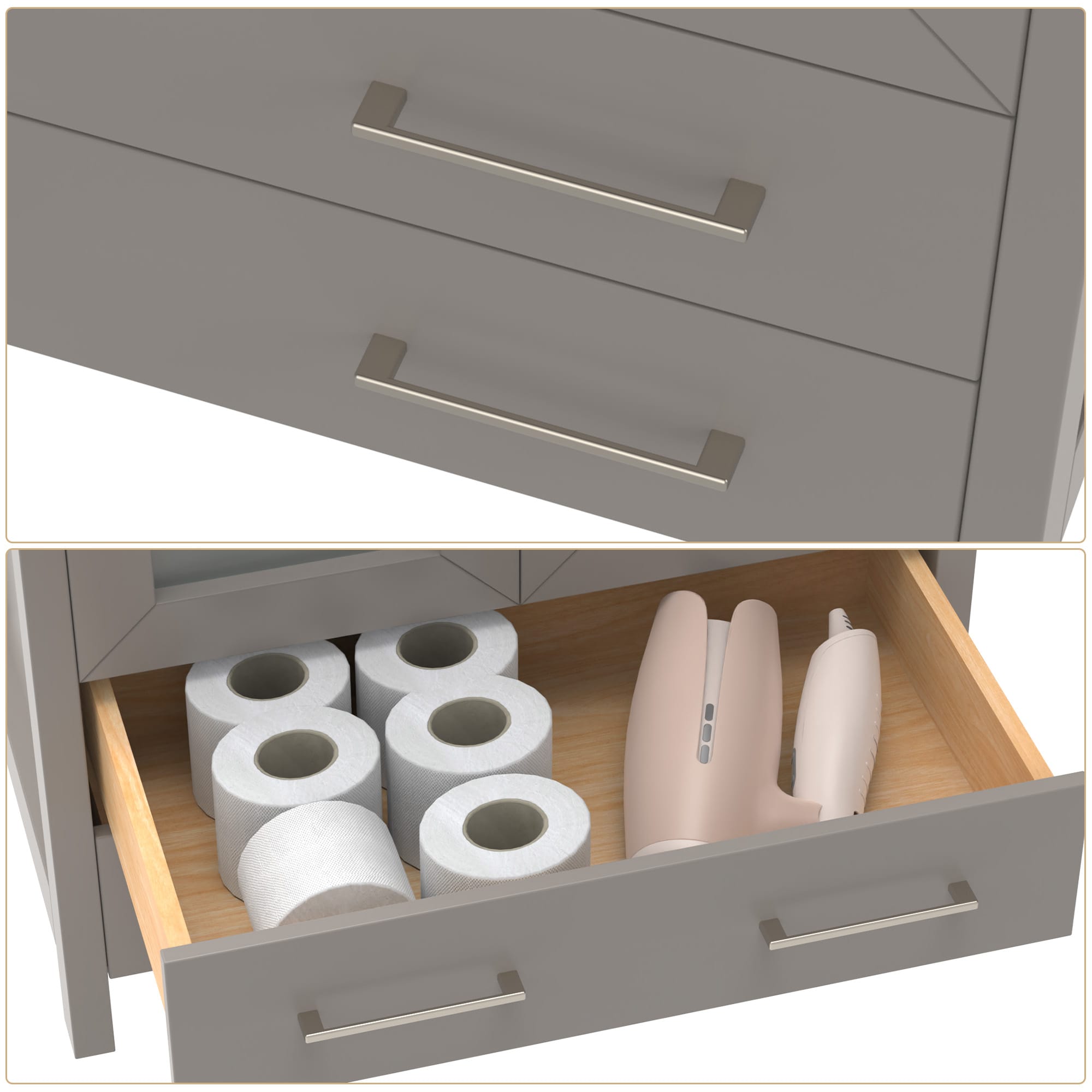 Vanity Art VA3030-42G Bath-Vanity-Combo - View #9