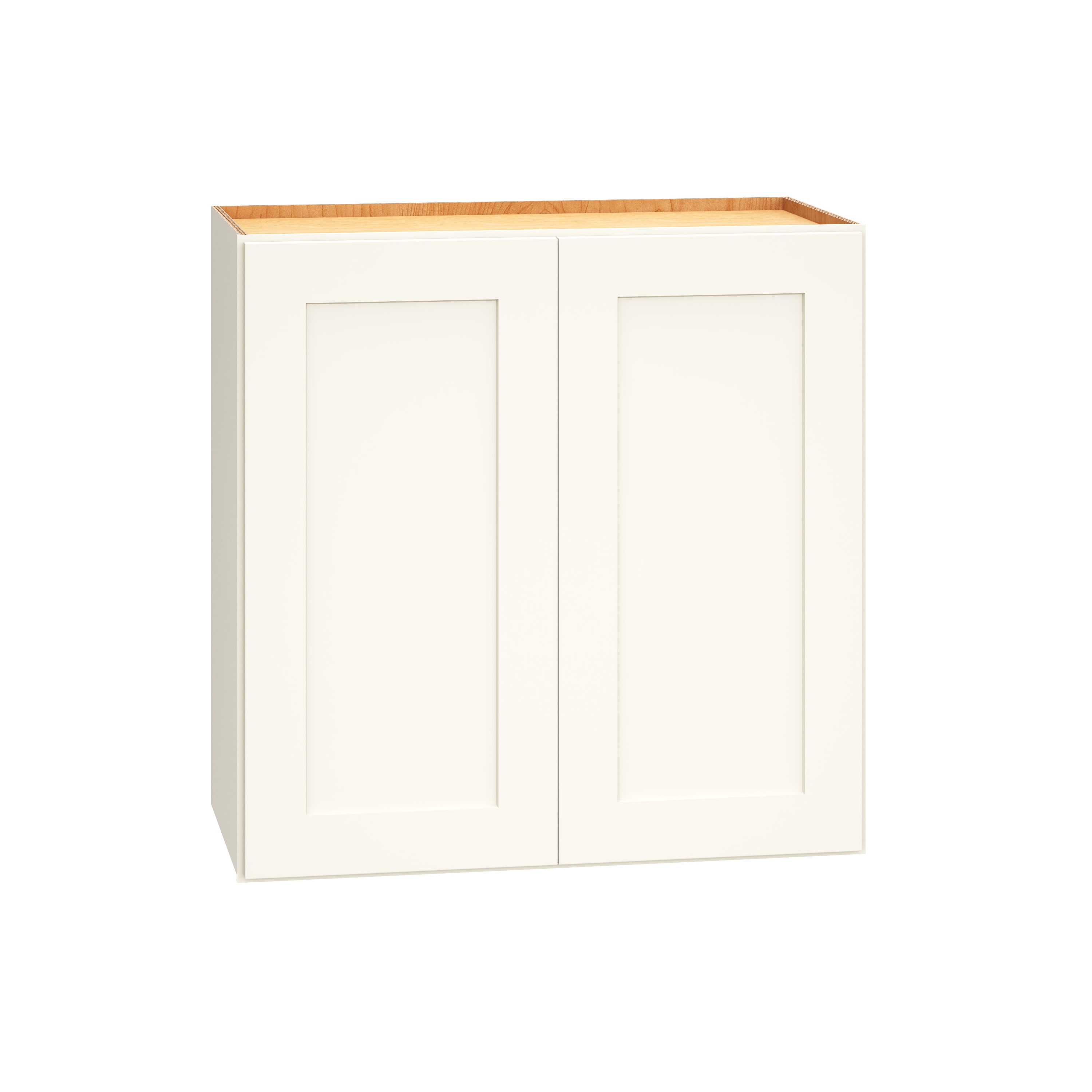 RELIABILT 332 W2424 Pinnacle 24-in W x 24-in H x 12-in D White Wall Fully assembled Plywood Cabinet (Recessed Panel Shaker)