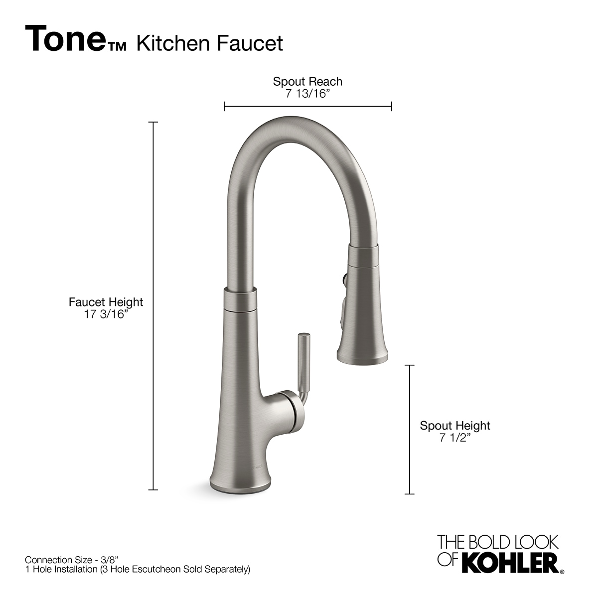 KOHLER 23764-2MB Kitchen-Faucets - View #7