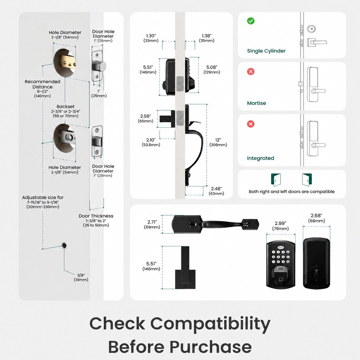 LAIFUCAM LLA0803A362 Electronic-Door-Locks - View #6