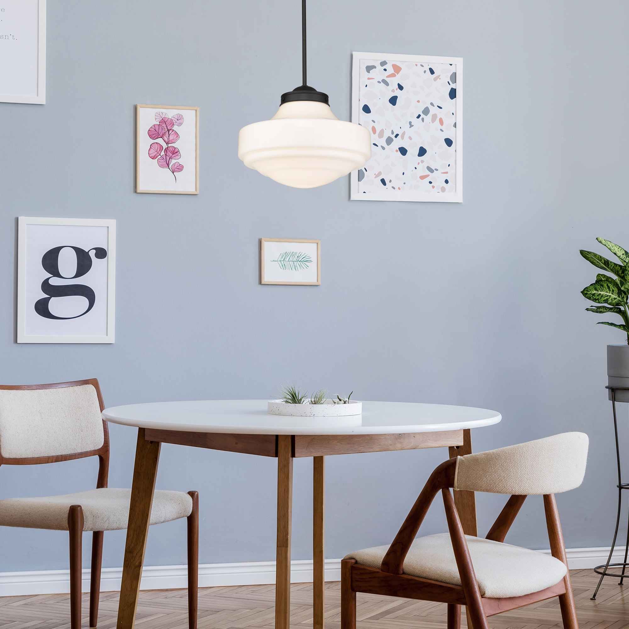 Golden Lighting 0508-L BLK-VMG Pendant-Lights - View #6