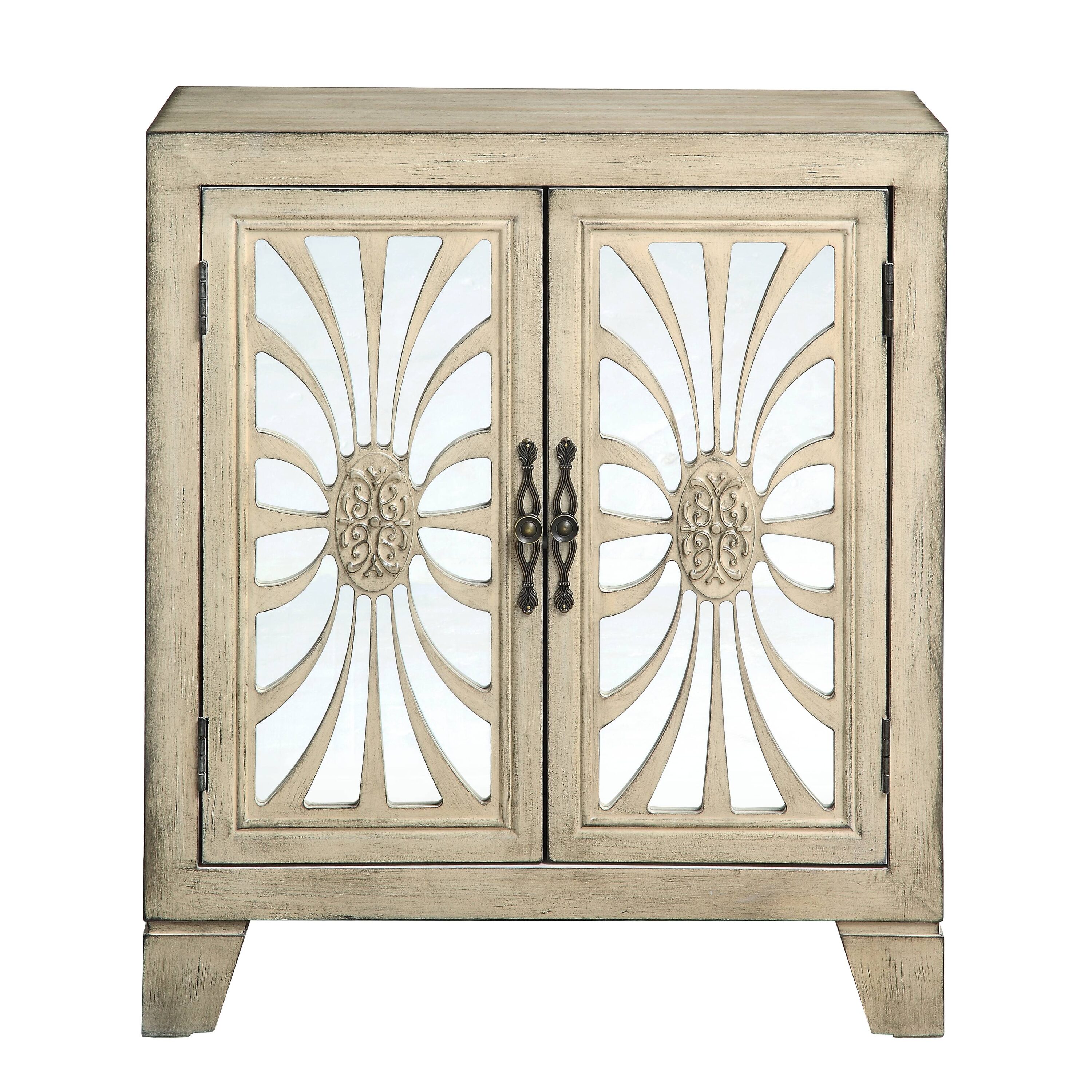 Oaks Decor OA2726P314 Contemporary/Modern White Sideboard