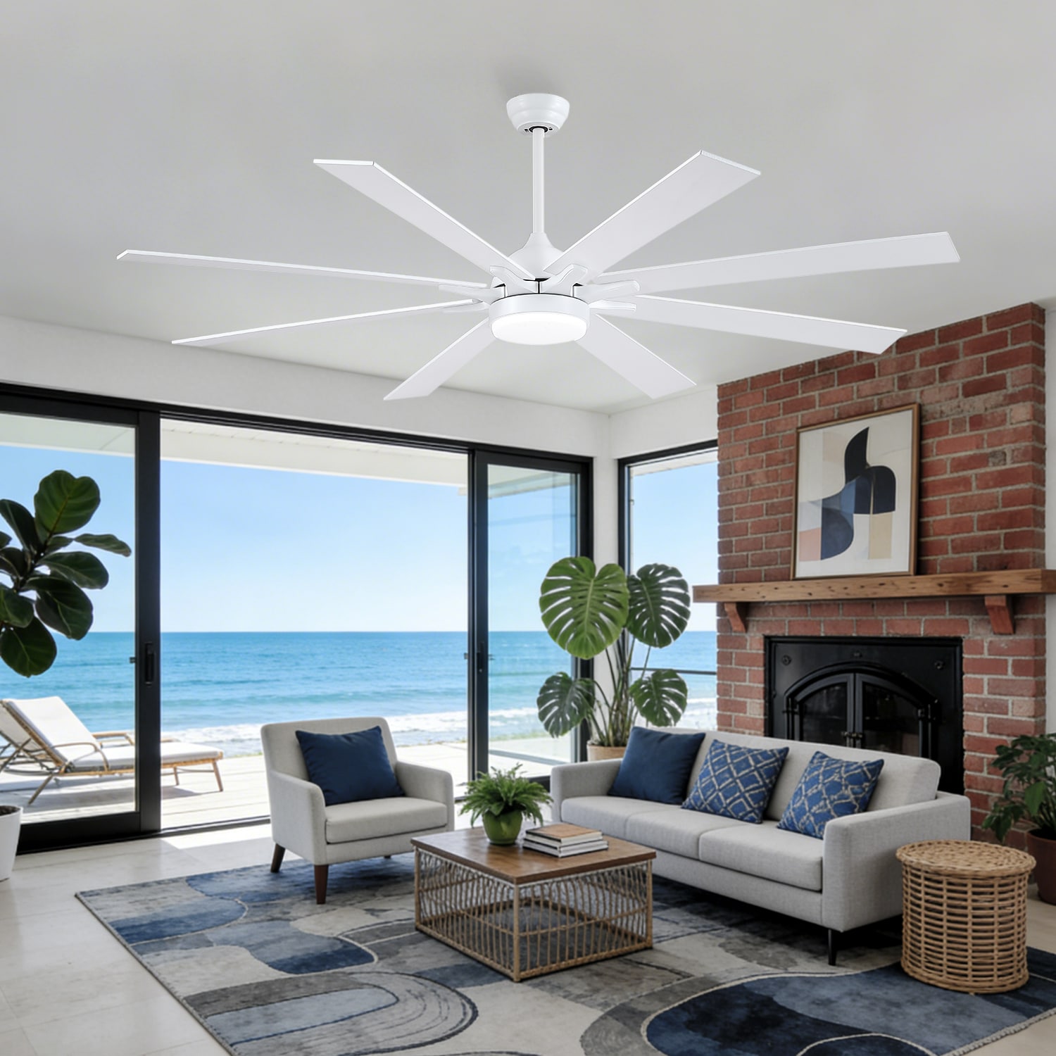 Gleam Flare GF-9888-72WH Ceiling-Fans - View #7