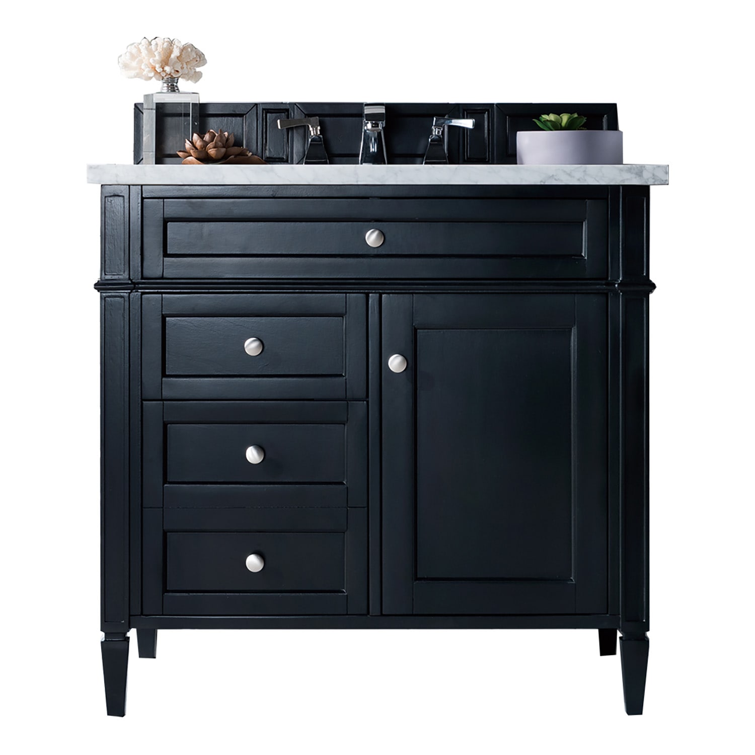 James Martin Vanities 650-V36-BKO-3CAR Bath-Vanity-Combo - View #2