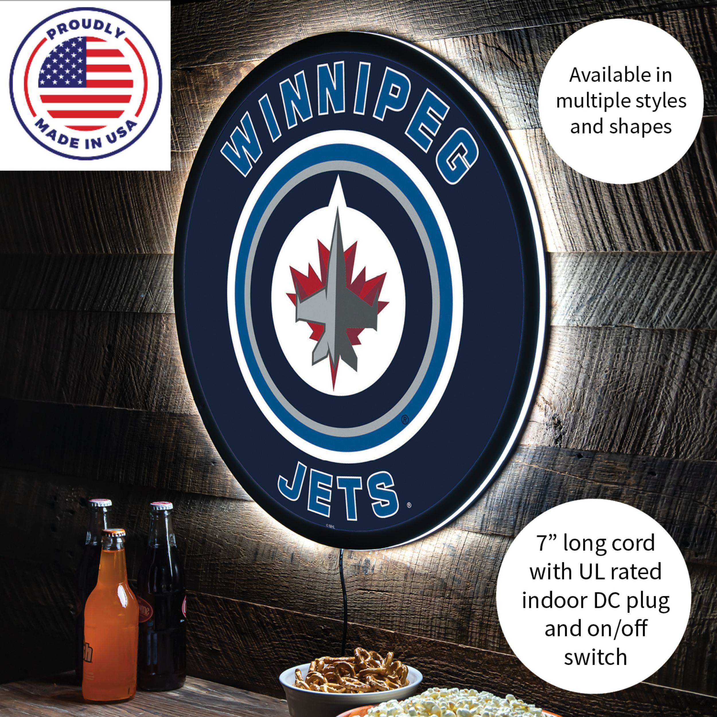 Evergreen 8LED4379RD Wall-Accents - View #3