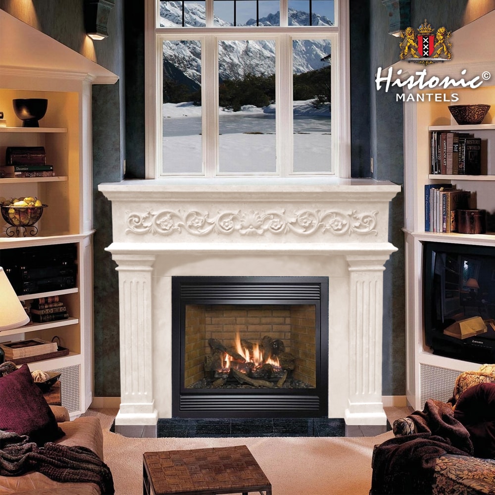 HISTORIC MANTELS LIMITED DM11000 Mantel-Surrounds-Pilasters - View #4